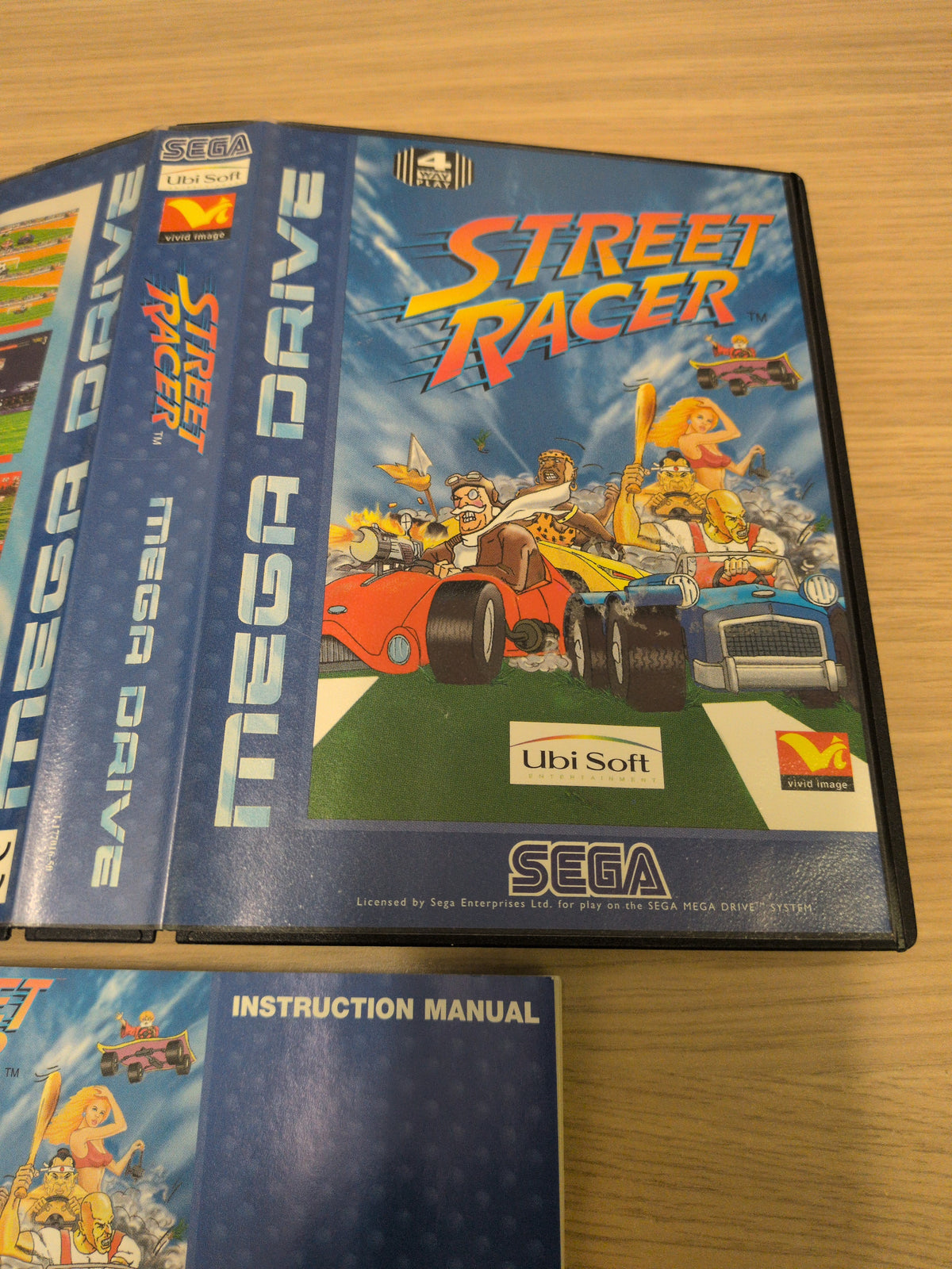 Street Racer Sega Mega Drive game