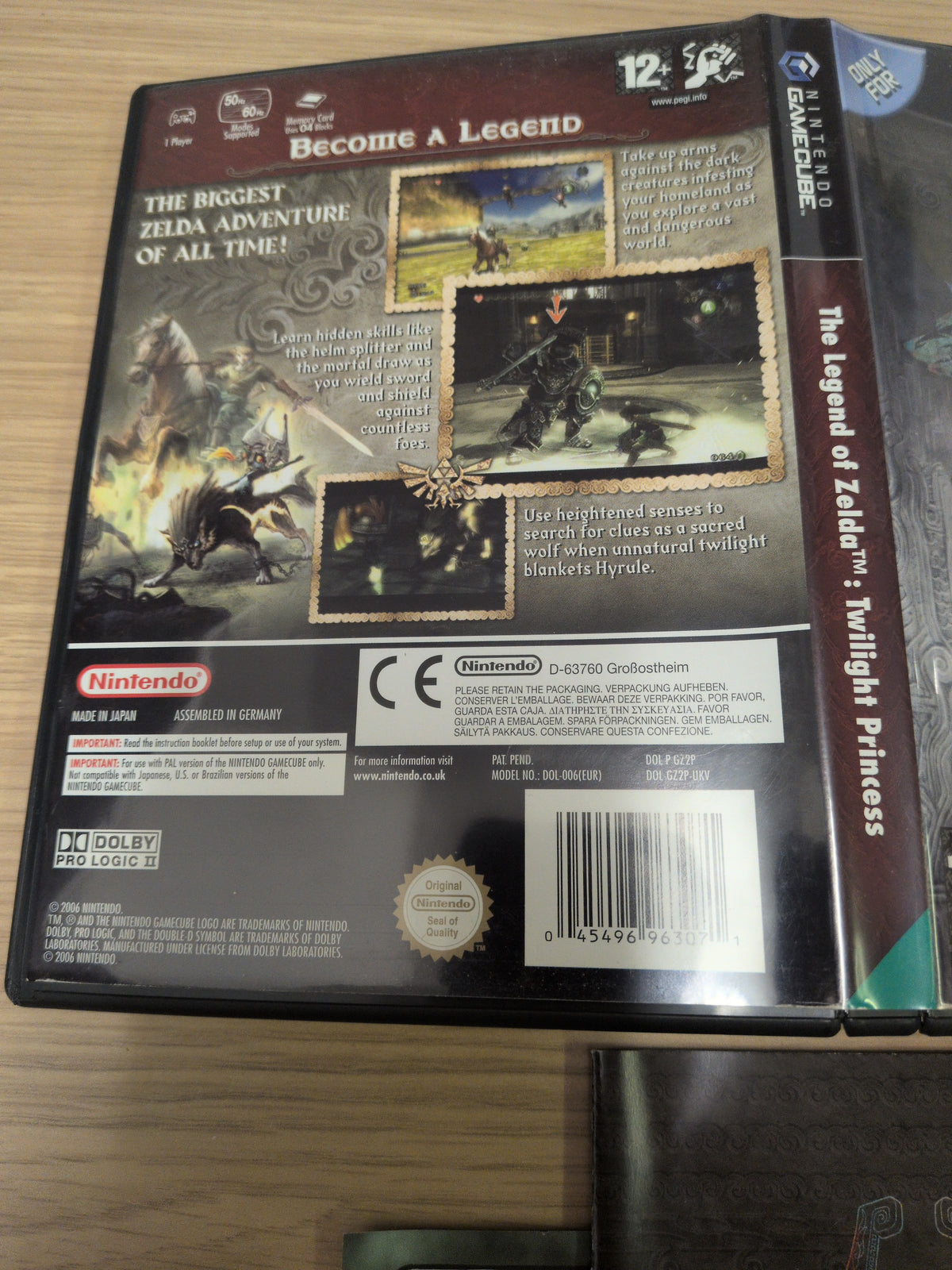 Zelda Twilight Princess Nintendo GameCube game