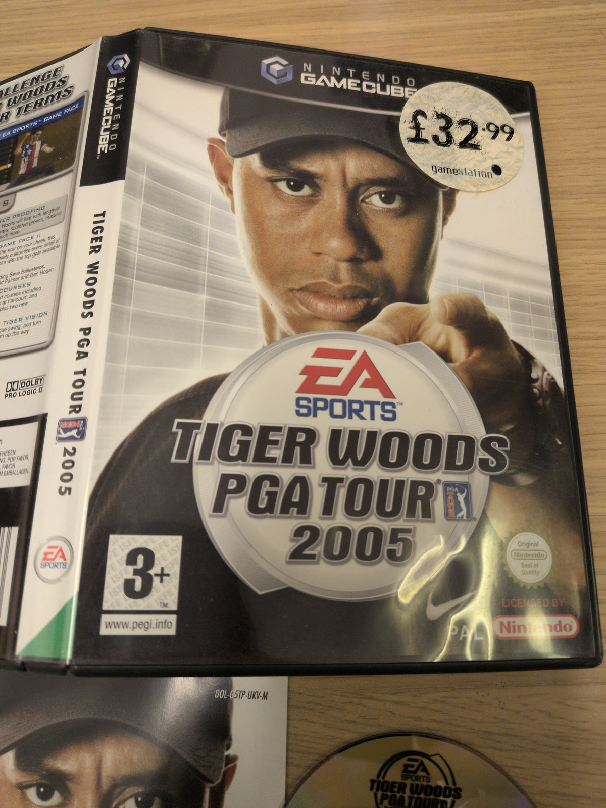 Tiger Woods PGA Tour 2005 Nintendo GameCube game