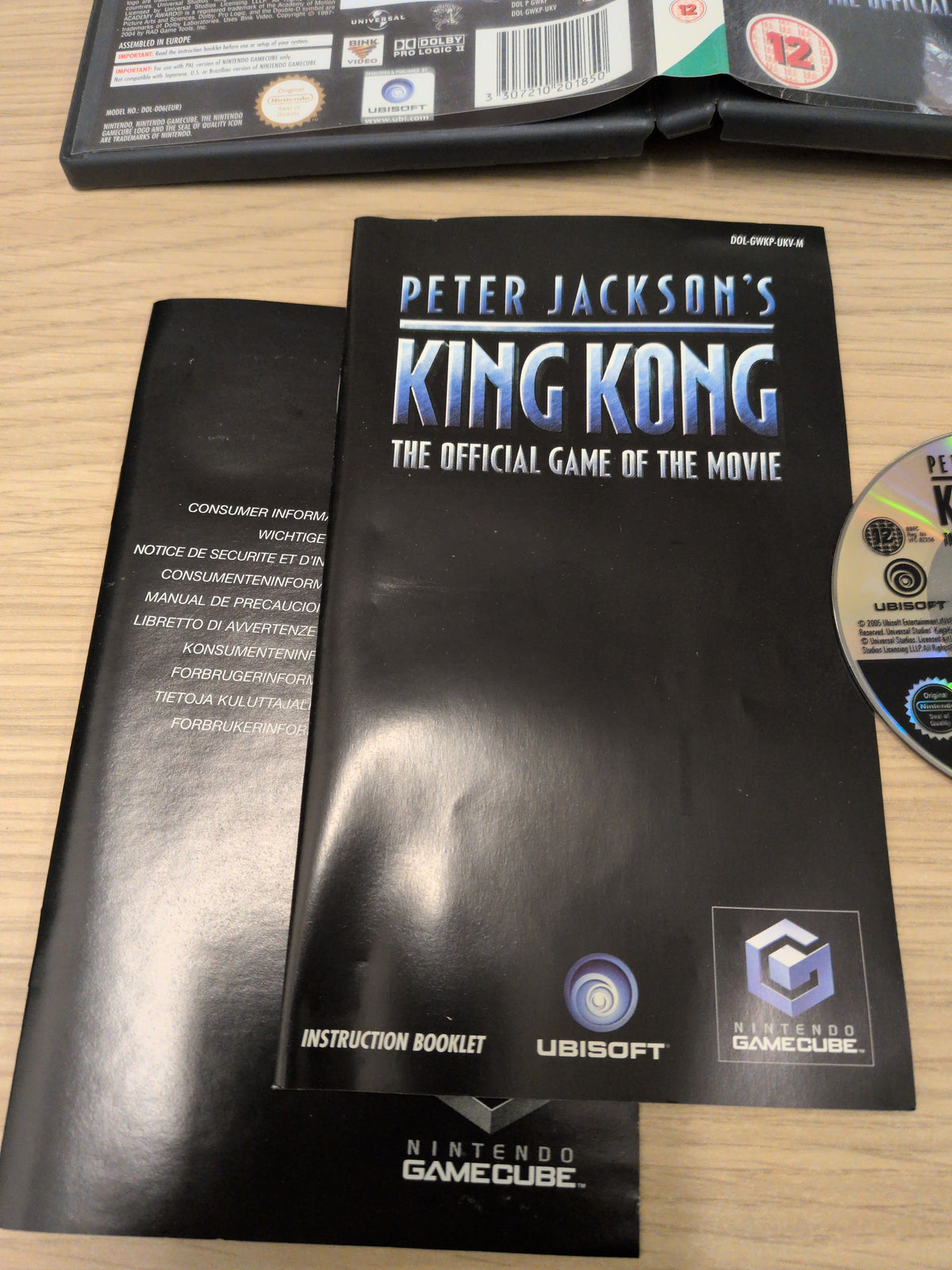 Peter Jackson's King Kong The Official Game of the Movie Nintendo GameCube game