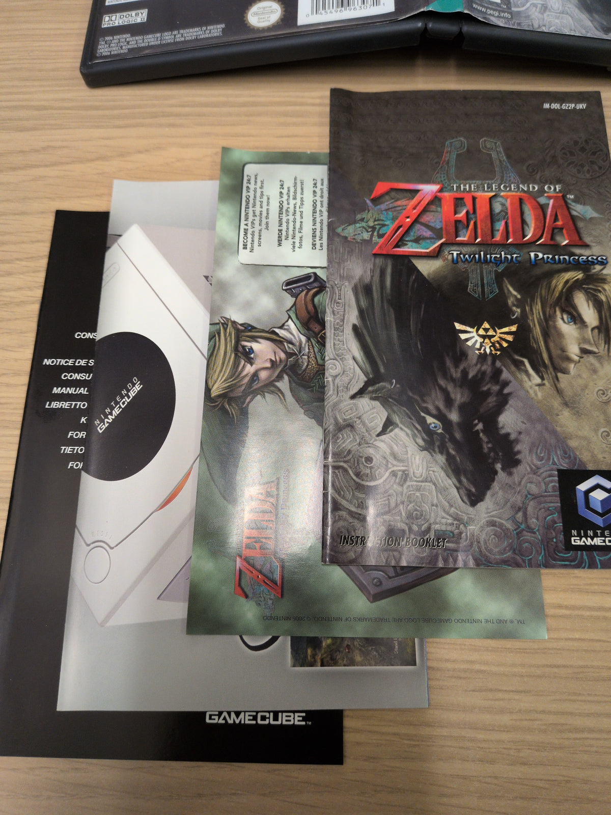 Zelda Twilight Princess Nintendo GameCube game