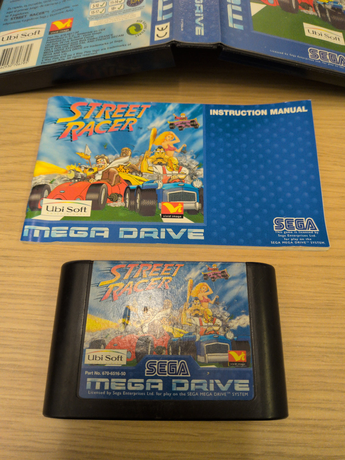 Street Racer Sega Mega Drive game