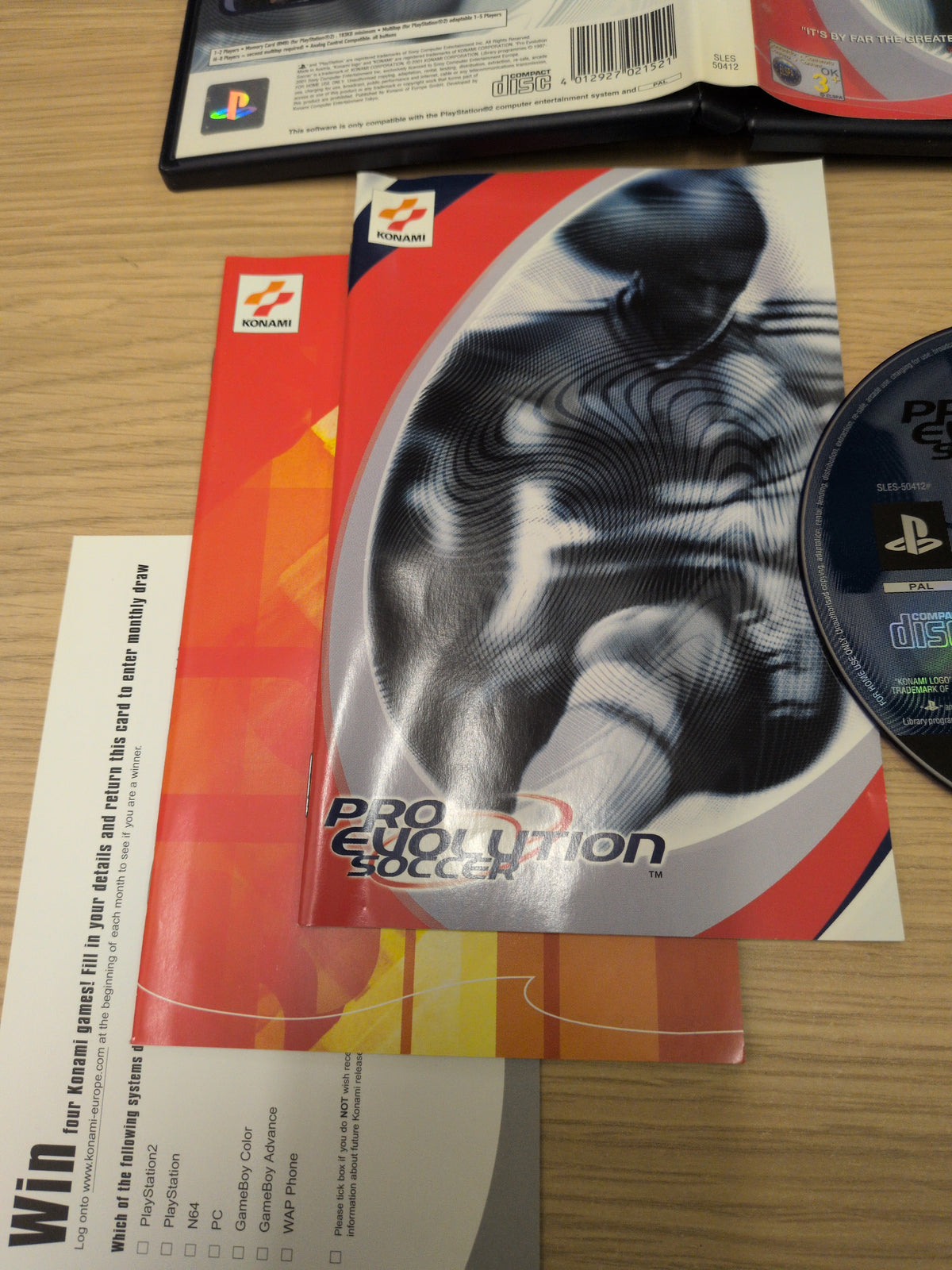 Pro Evolution Soccer Sony PS2 game