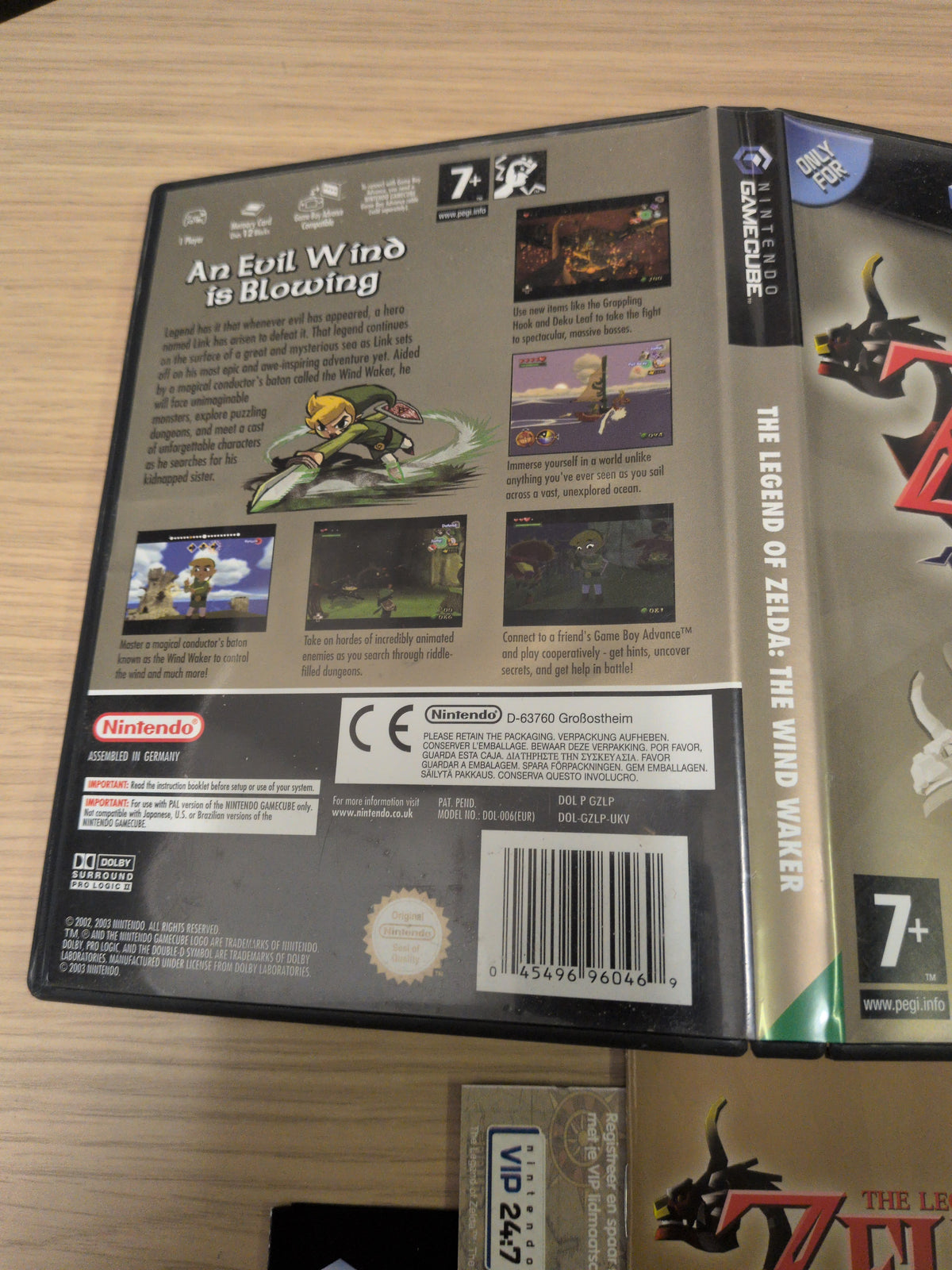The Legend of Zelda The Wind Waker Nintendo GameCube game