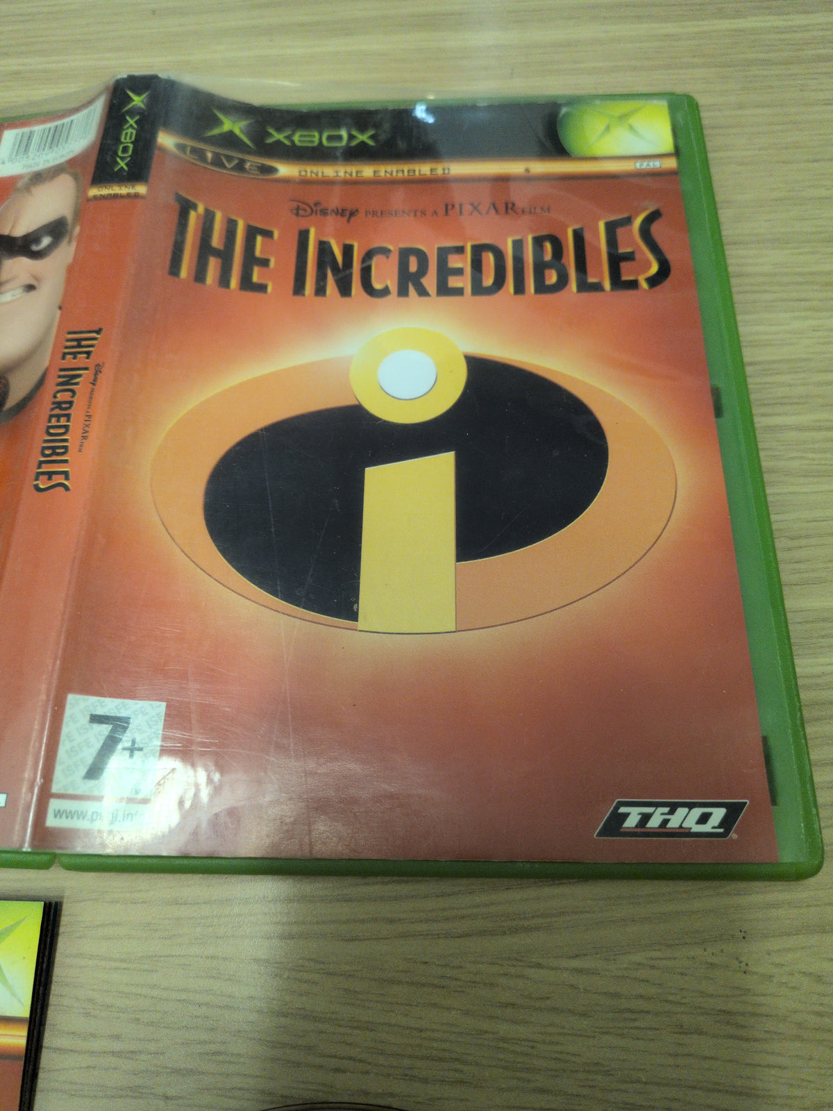 The Incredibles Disney Pixar original Xbox game