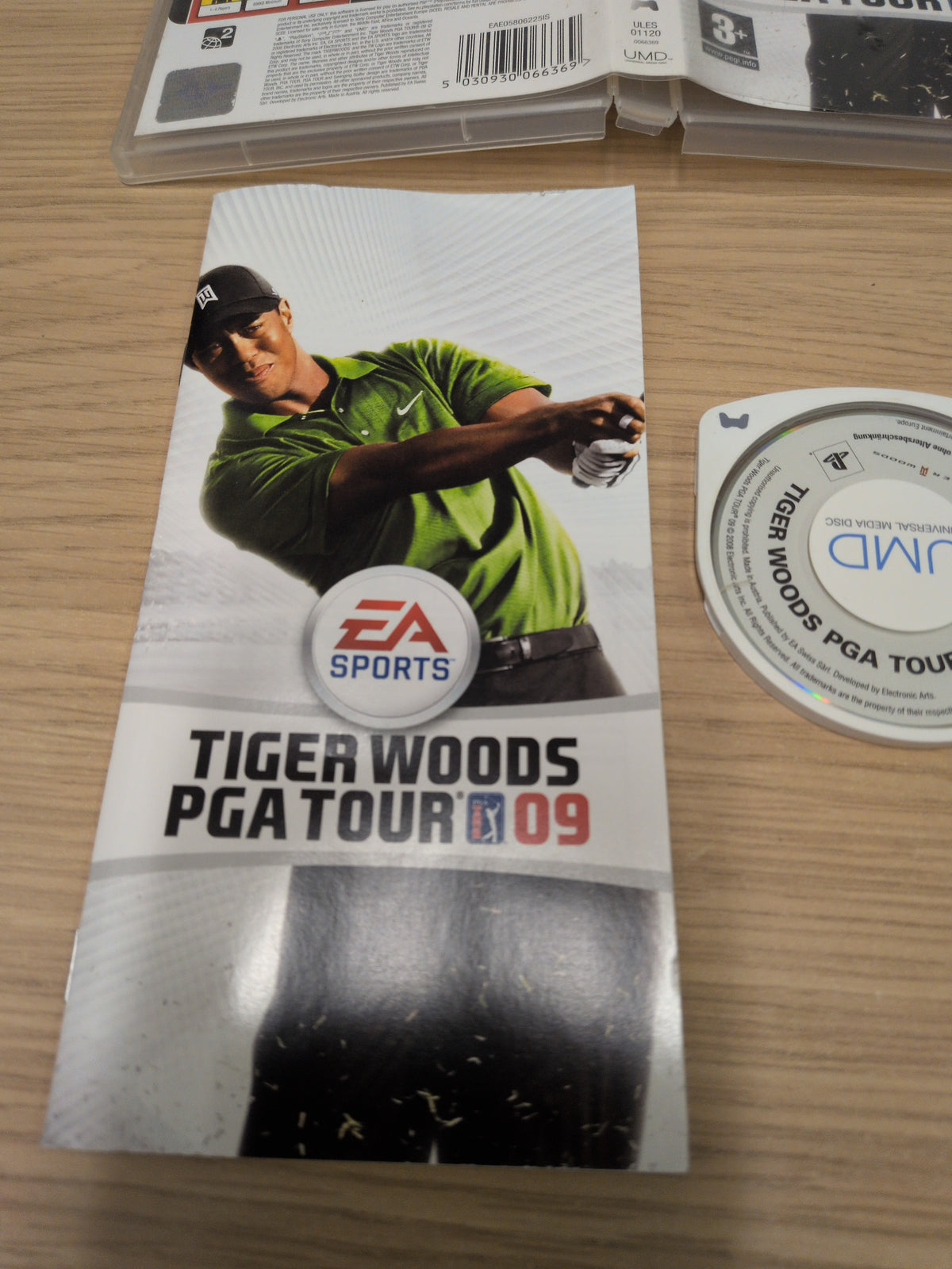 Tiger Woods PGA Tour 09 Sony PSP game