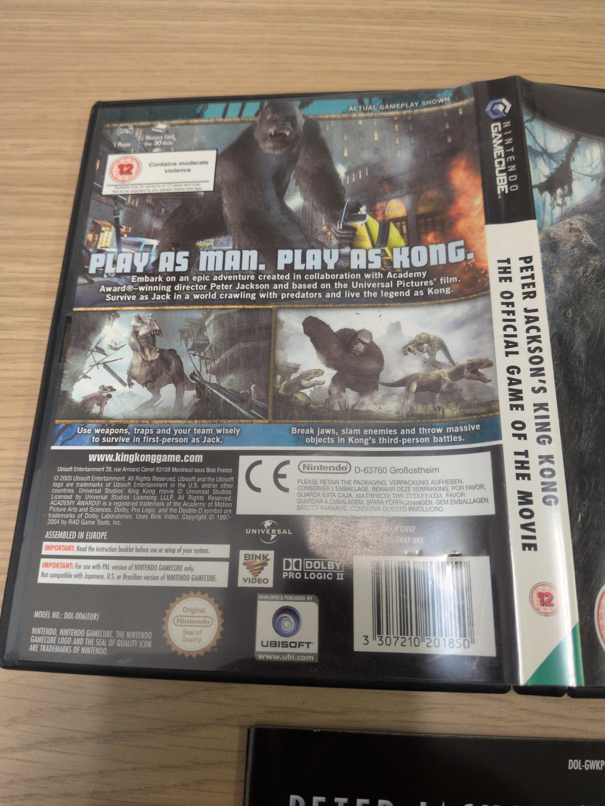 Peter Jackson's King Kong The Official Game of the Movie Nintendo GameCube game