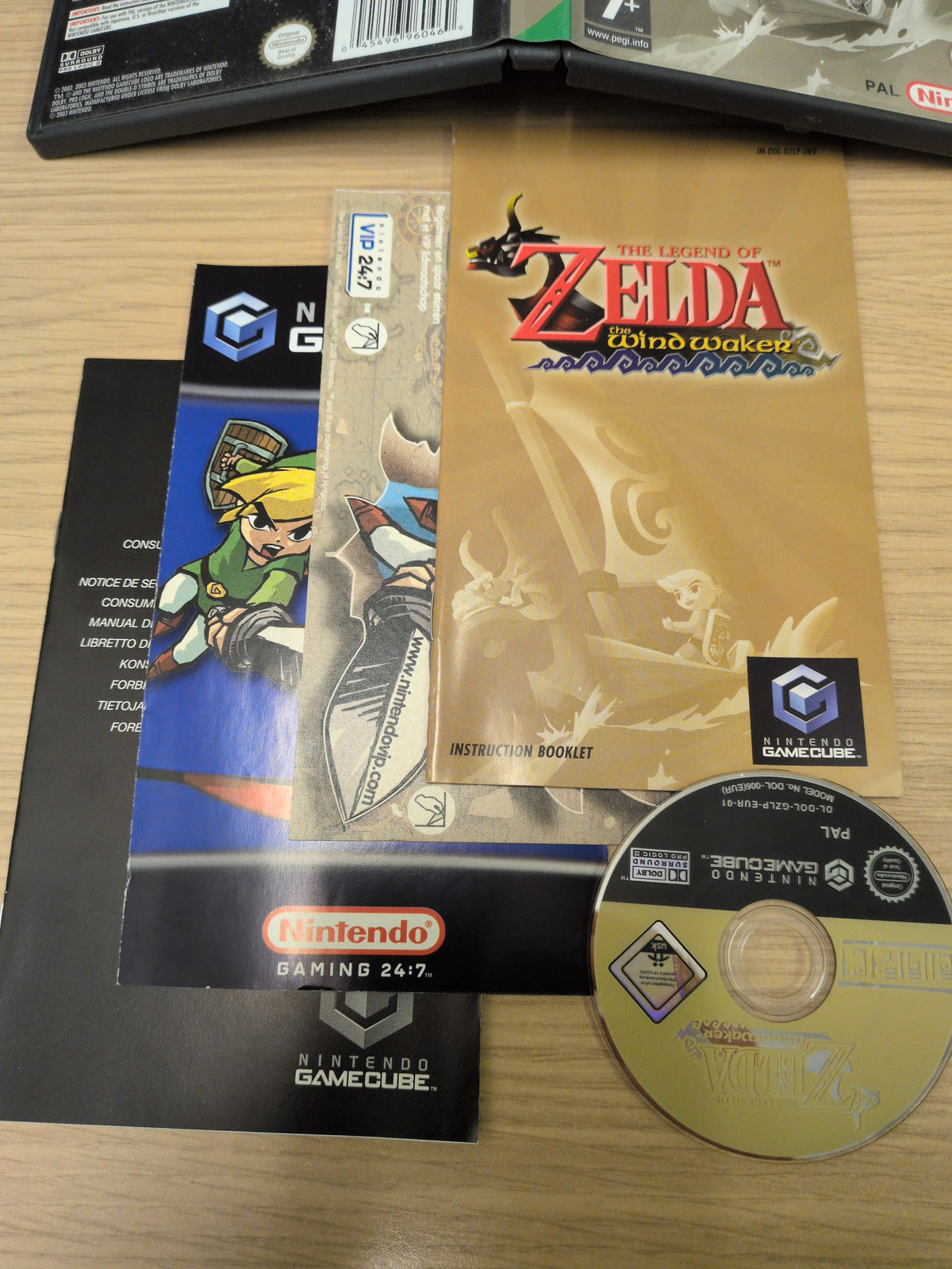 The Legend of Zelda The Wind Waker Nintendo GameCube game