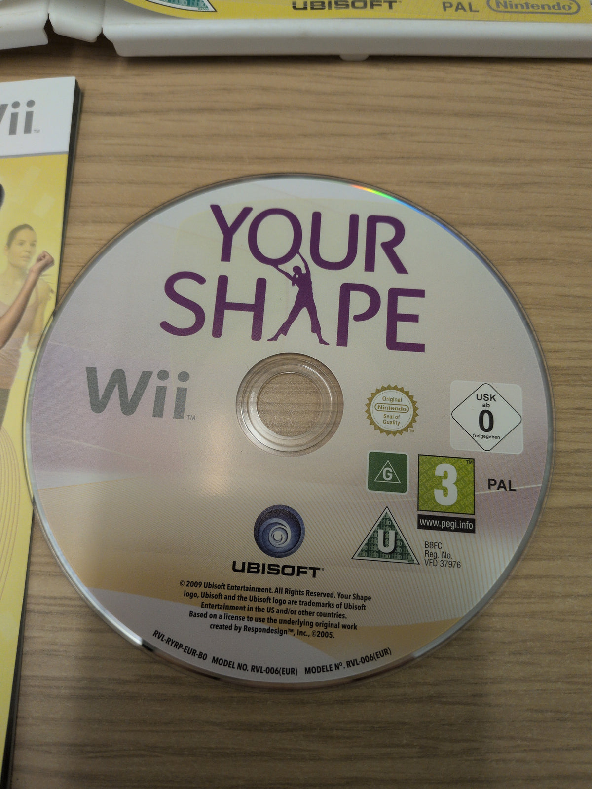 Your Shape Nintendo Wii game