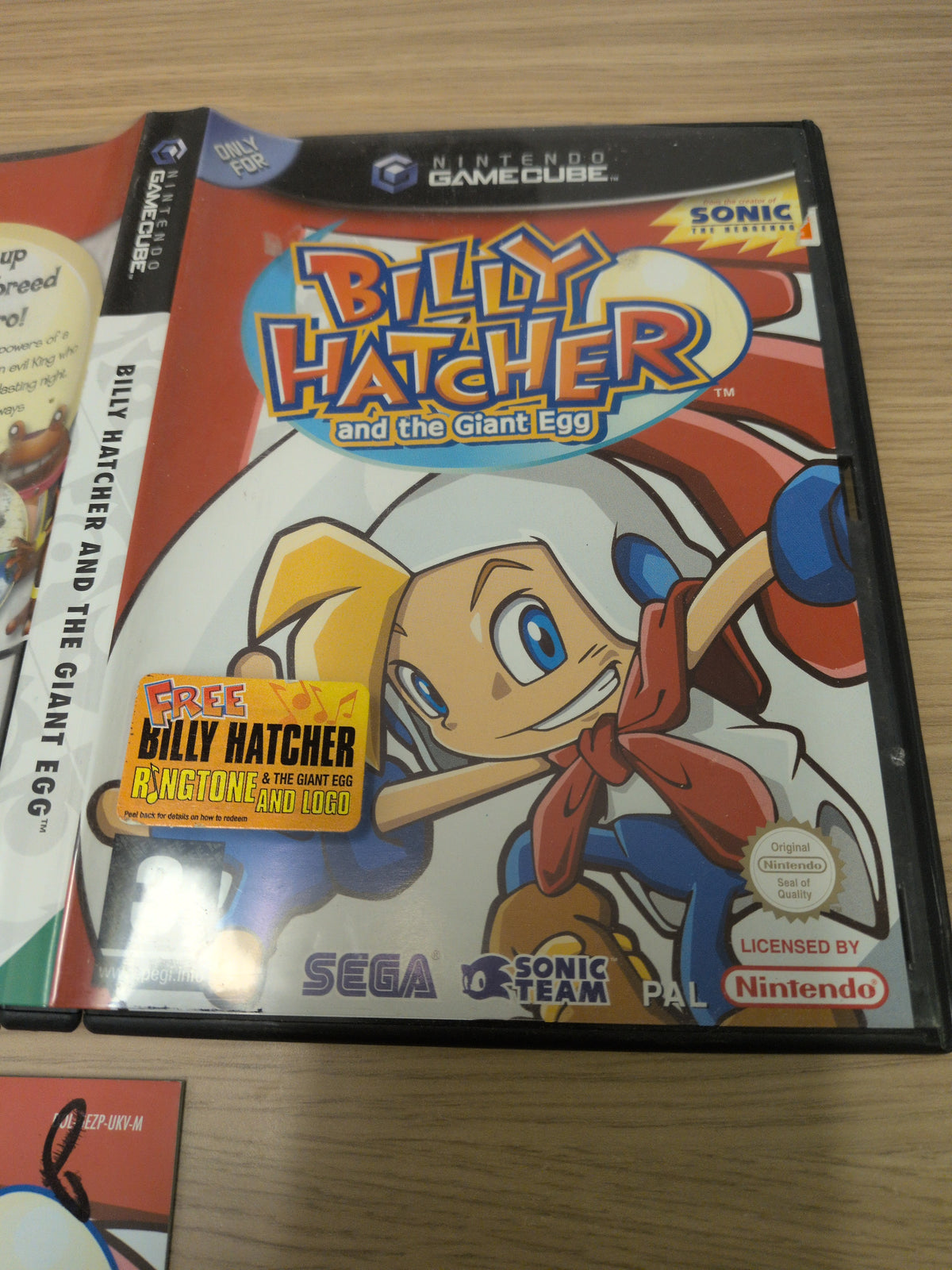 Billy Hatcher and the Giant Egg Nintendo GameCube game