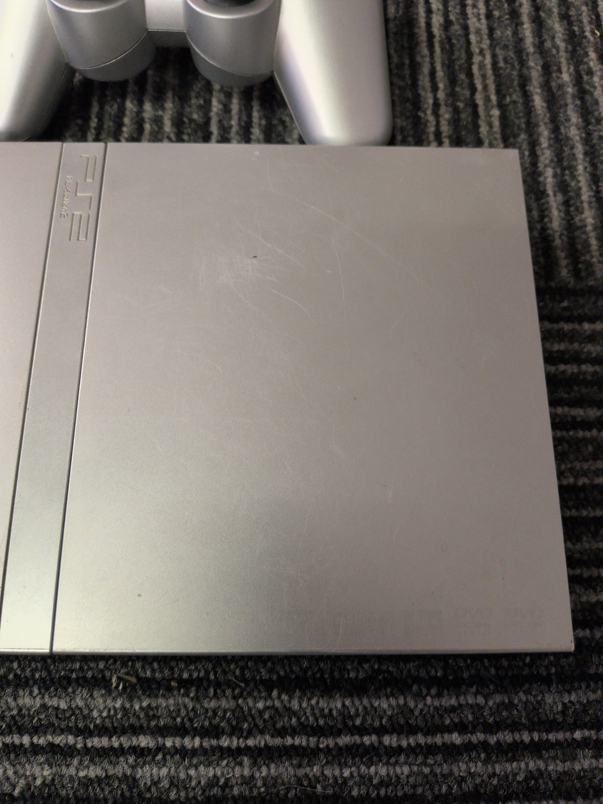 Sony PlayStation 2 PS2 Slim Satin Silver Console