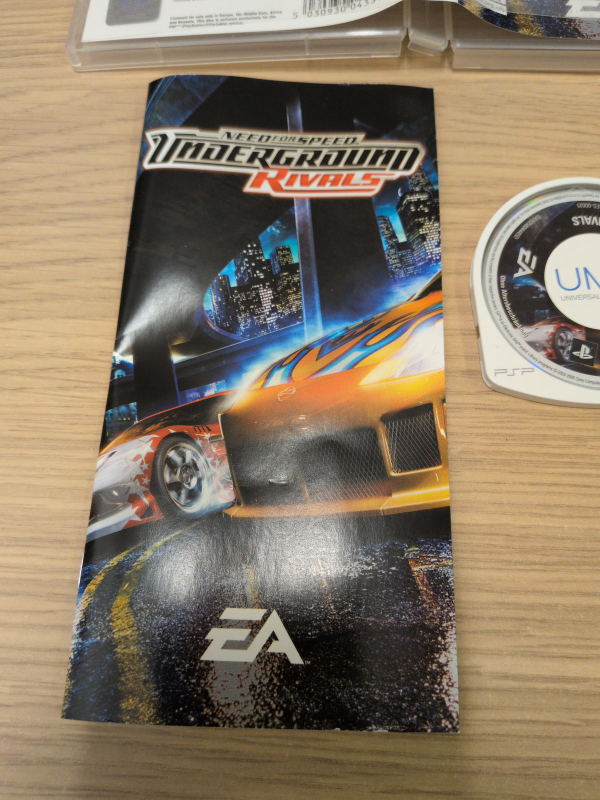 Need For Speed Underground Rivals Sony PSP game