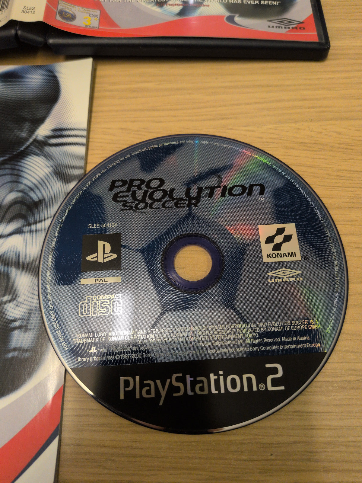Pro Evolution Soccer Sony PS2 game