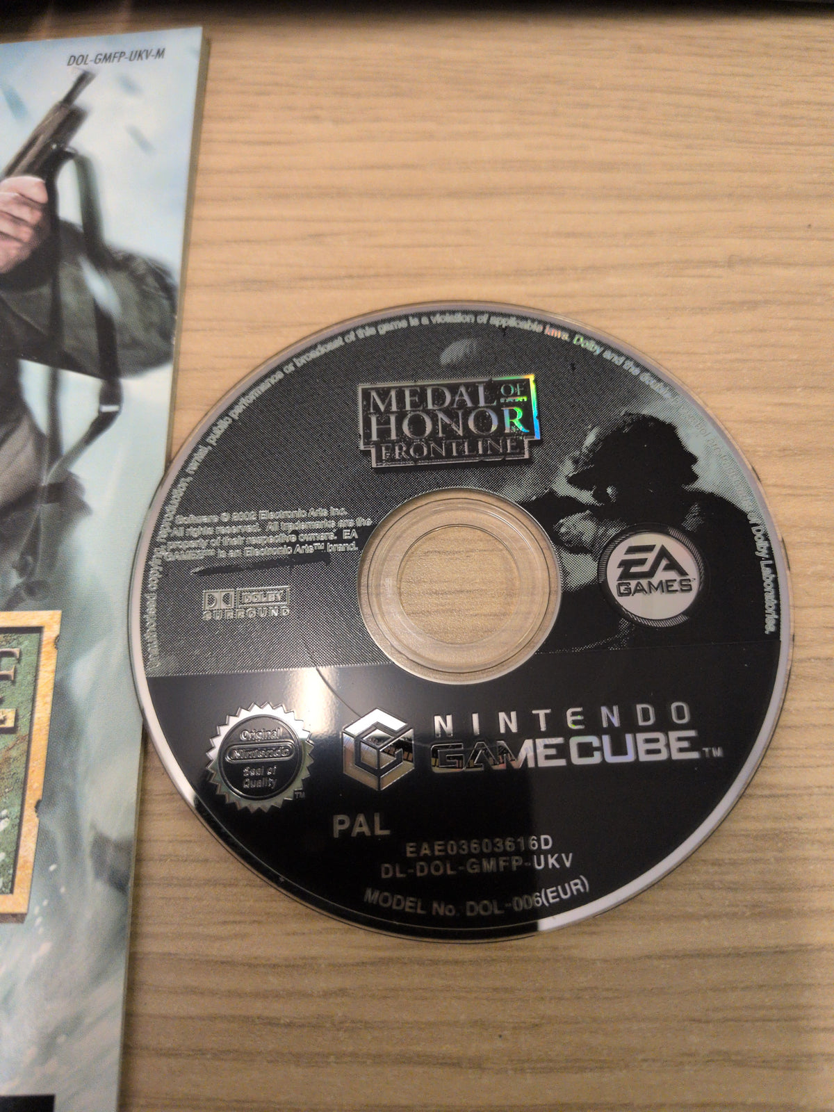 Medal of Honor Frontline Nintendo GameCube game