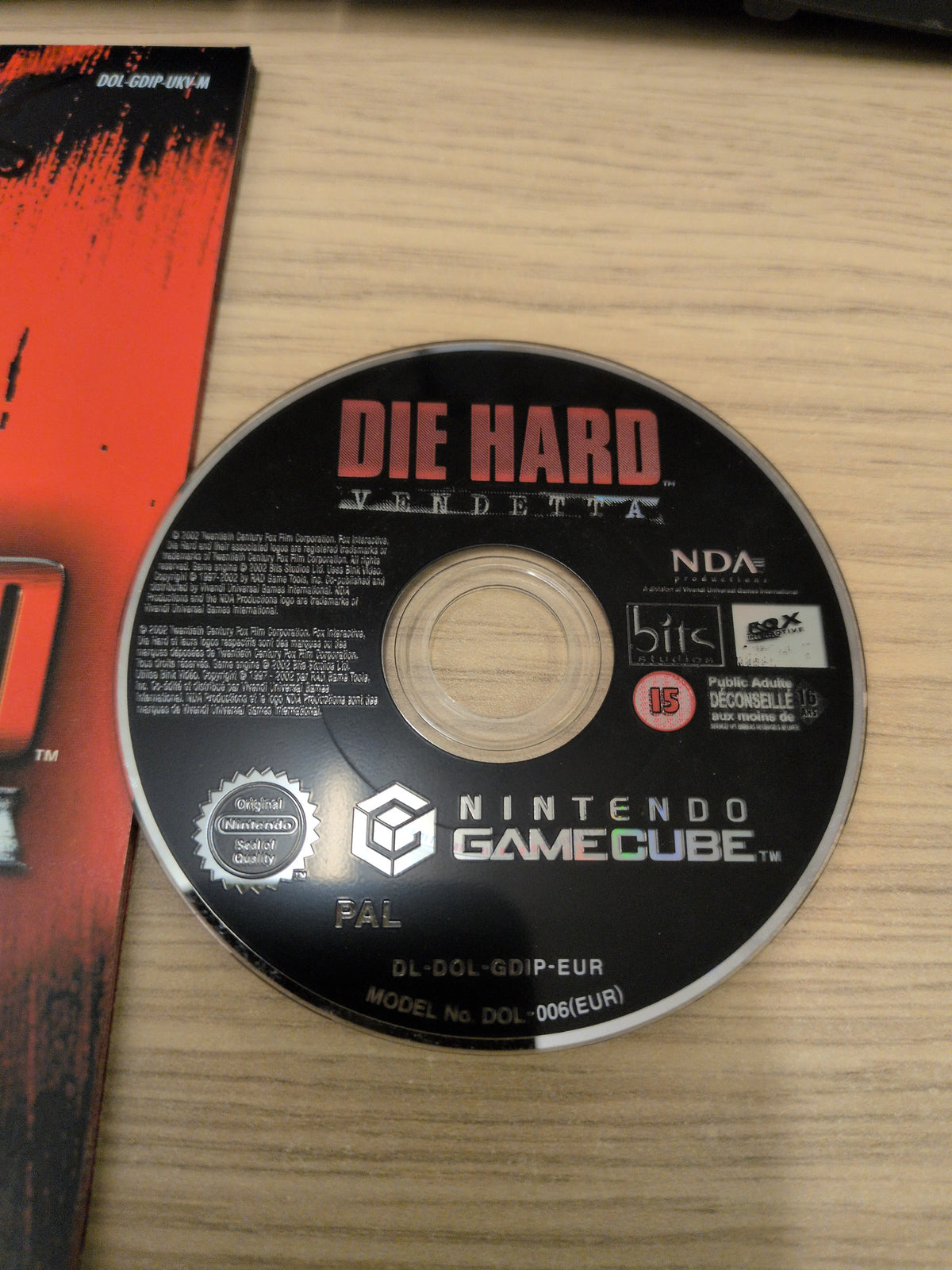 Die Hard Vendetta Nintendo GameCube game