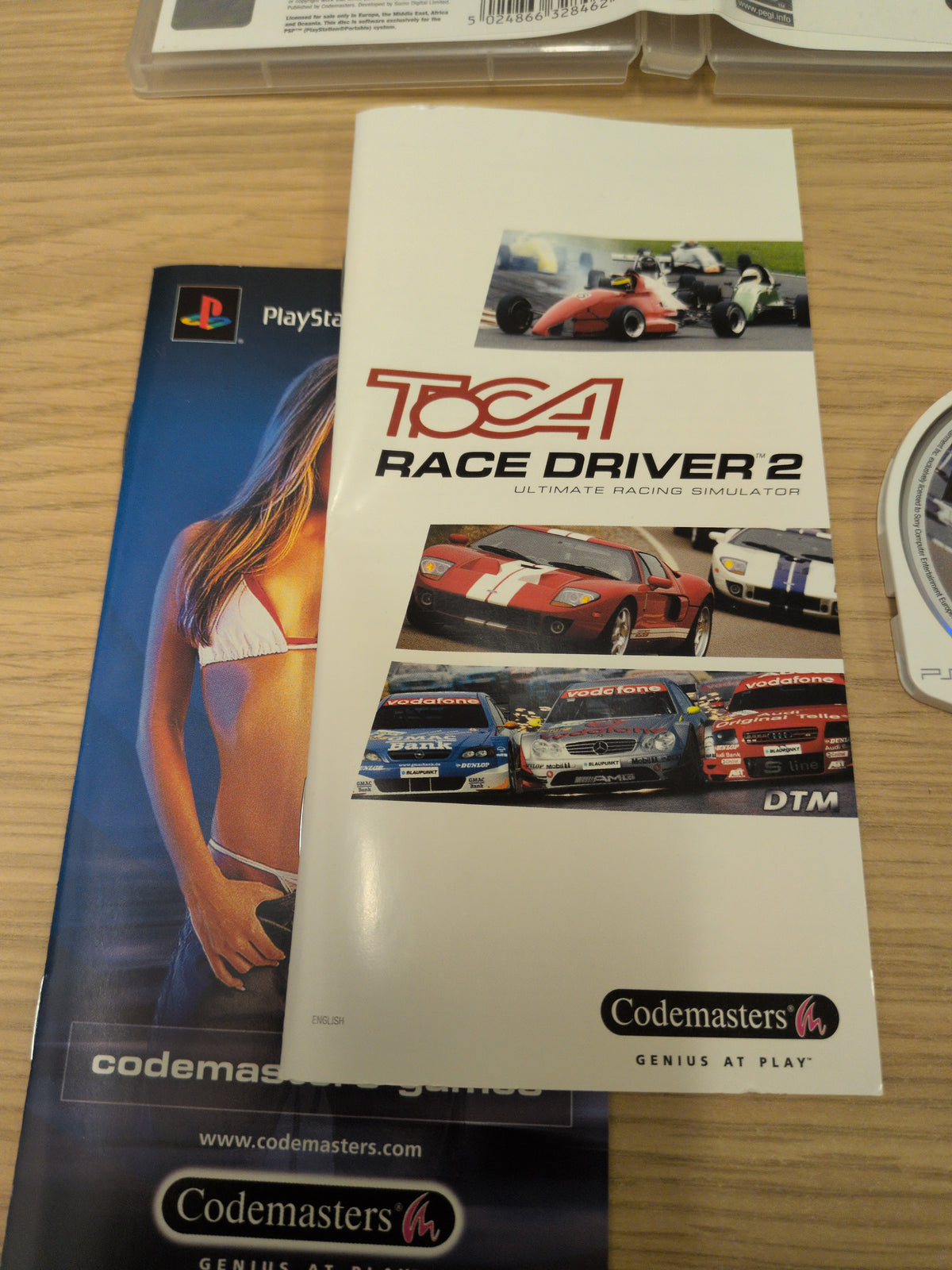 TOCA Race Driver 2 Sony PSP game