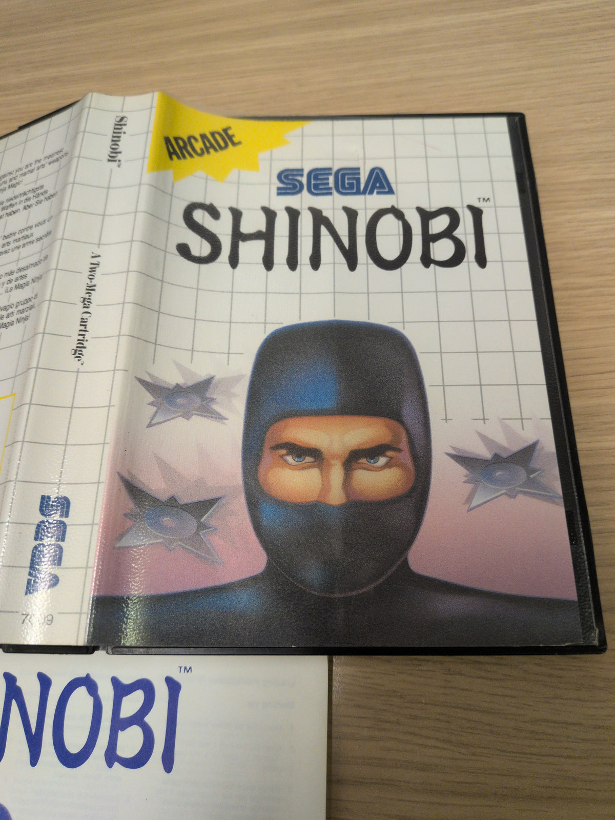 Shinobi Sega Master System game