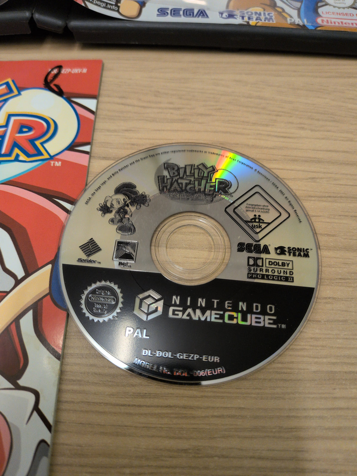 Billy Hatcher and the Giant Egg Nintendo GameCube game