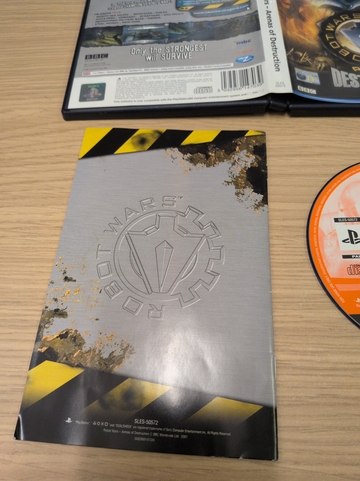 Robot Wars: Arenas of Destruction Sony PS2 game