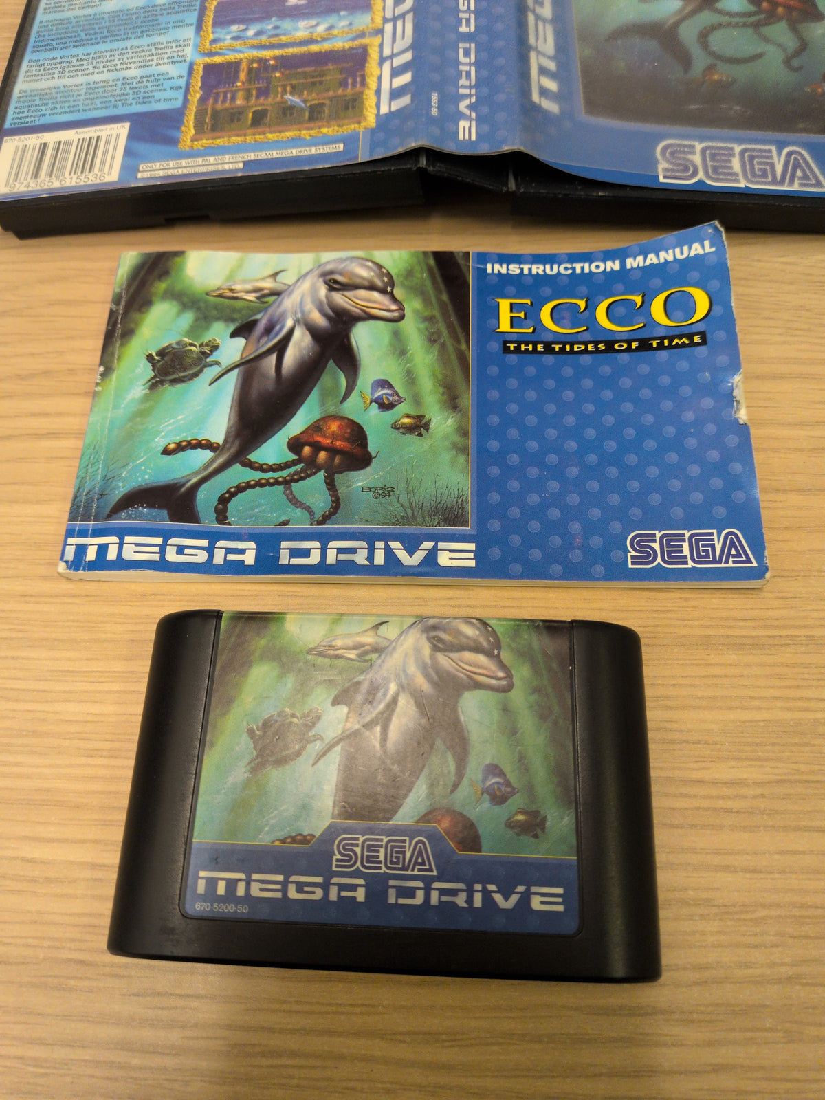 Ecco The Tides of Time Sega Mega Drive game