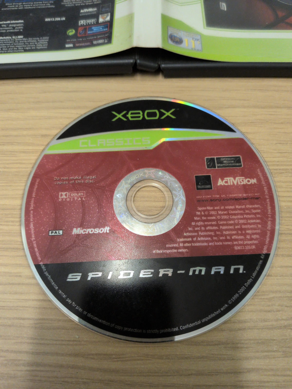 Spider-Man original Xbox (Classics) game