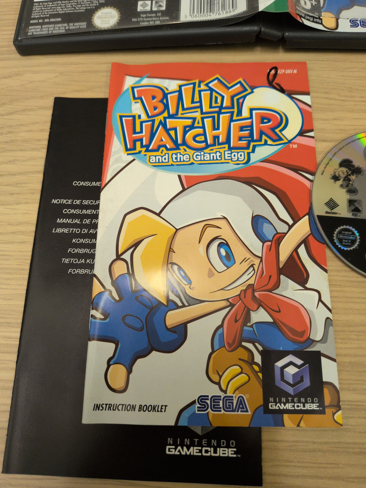 Billy Hatcher and the Giant Egg Nintendo GameCube game
