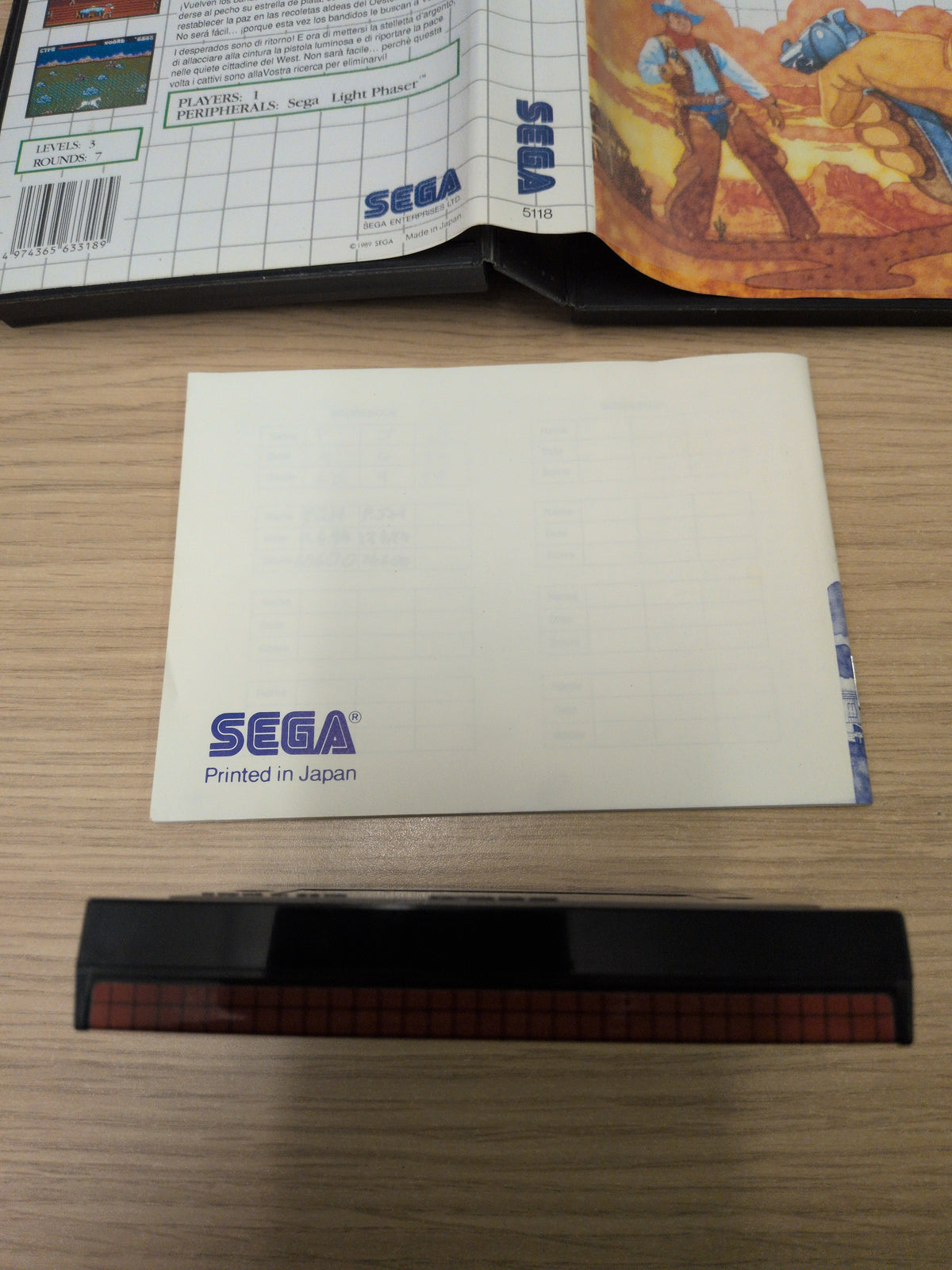 Wanted Sega Master System game