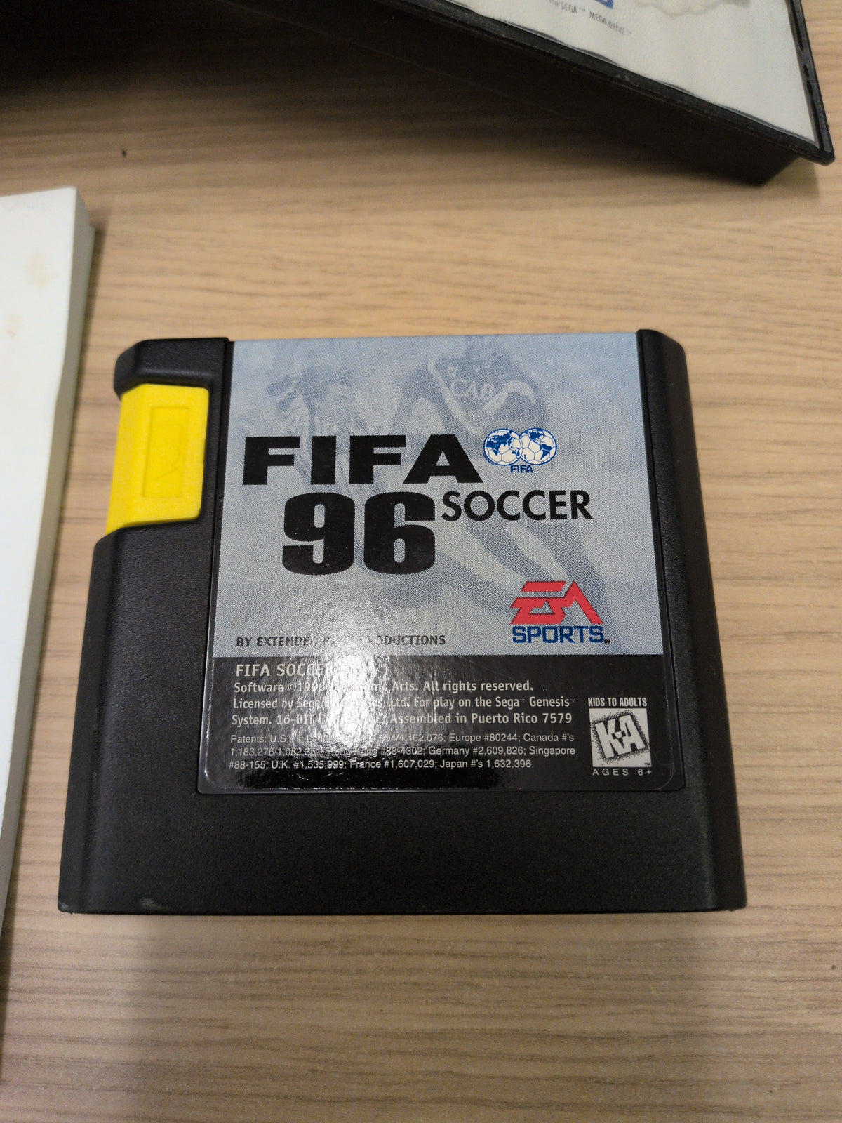 FIFA Soccer 96 Sega Mega Drive game