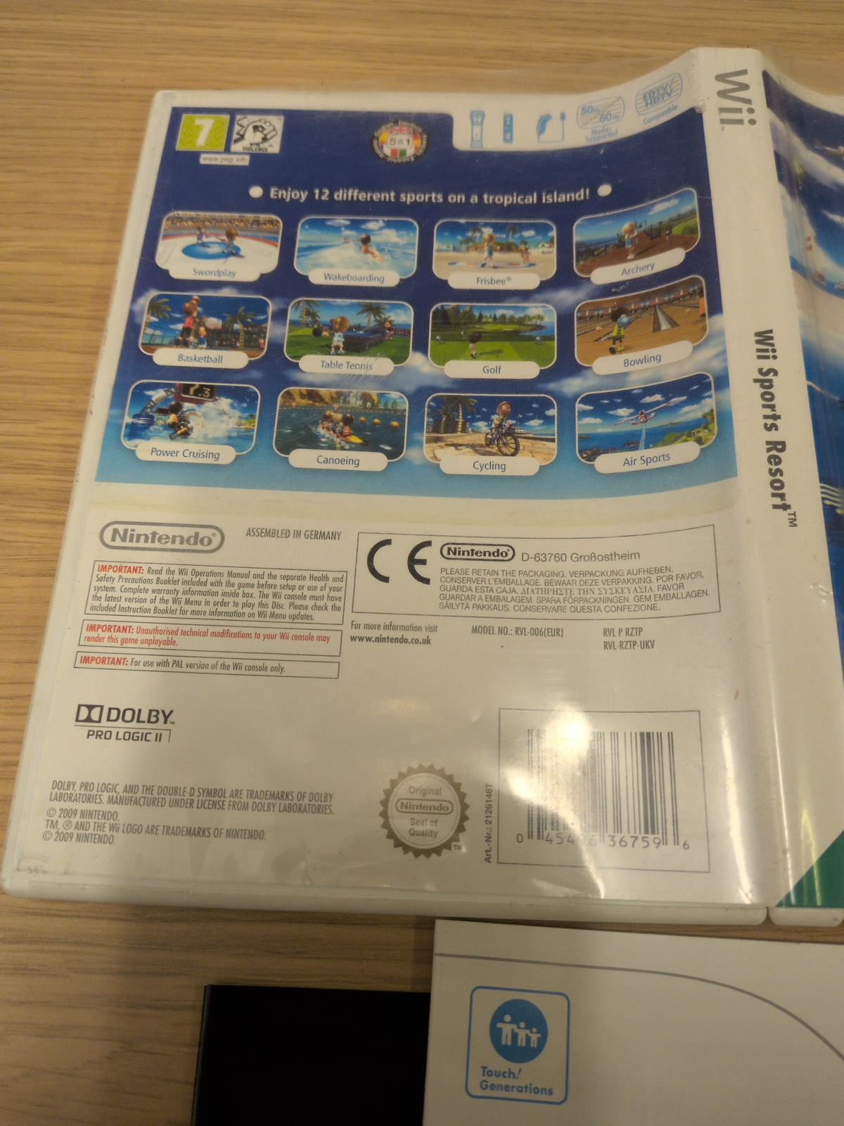 Wii Sports Resort Nintendo Wii game