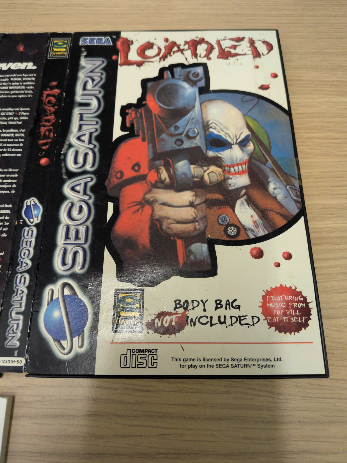 Loaded Sega Saturn game
