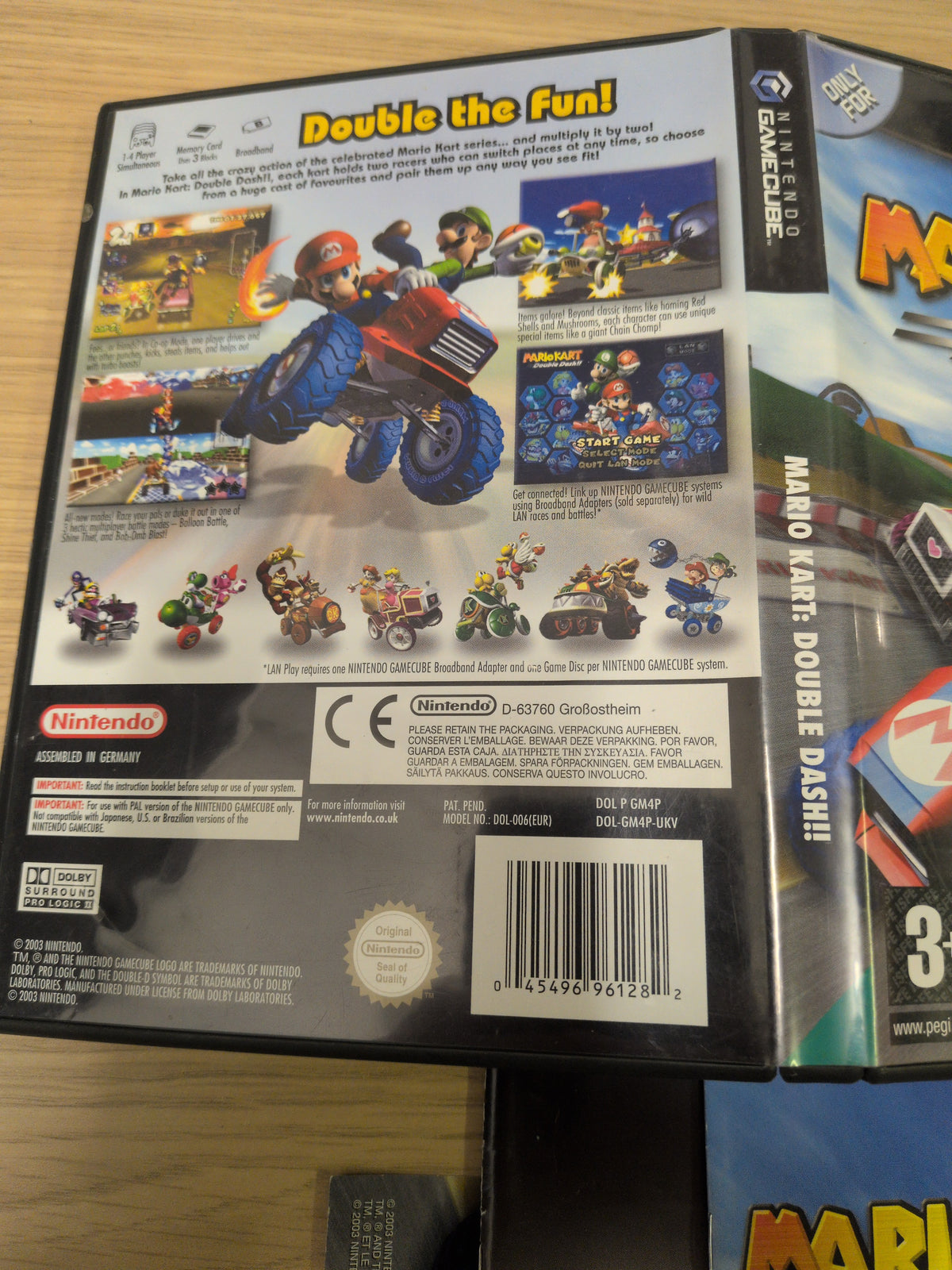 Mario Kart Double Dash Limited Edition Gamecube game