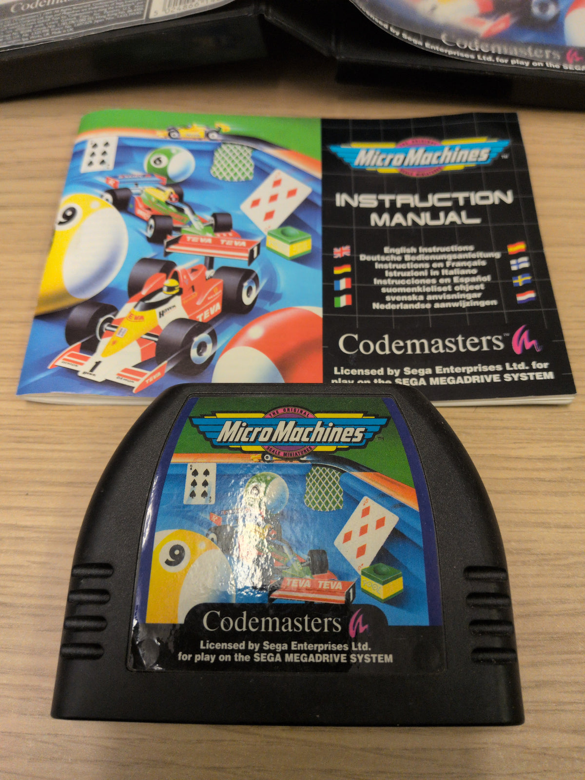 Micro Machines Sega Mega Drive game