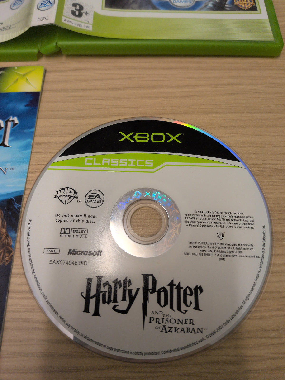 Harry Potter and the Prisoner of Azkaban original Xbox Classics game