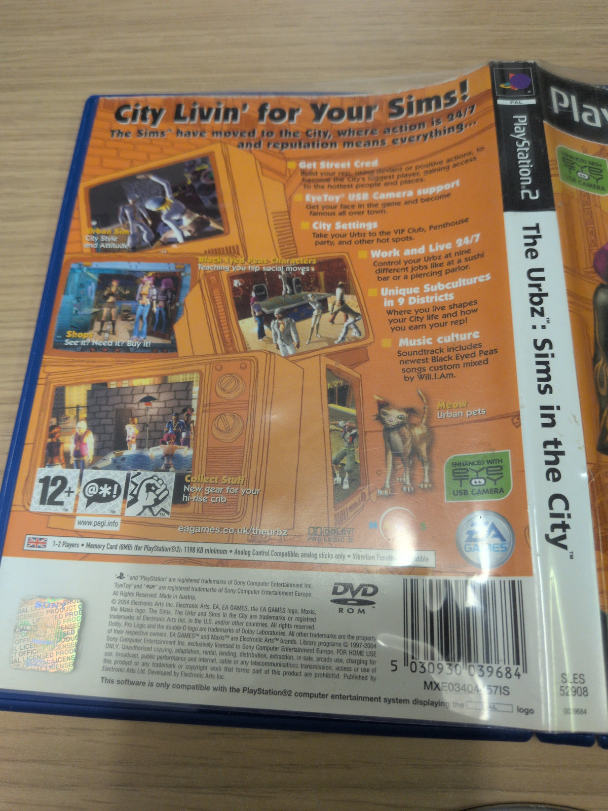 The Urbz: Sims in the City Sony PS2 game