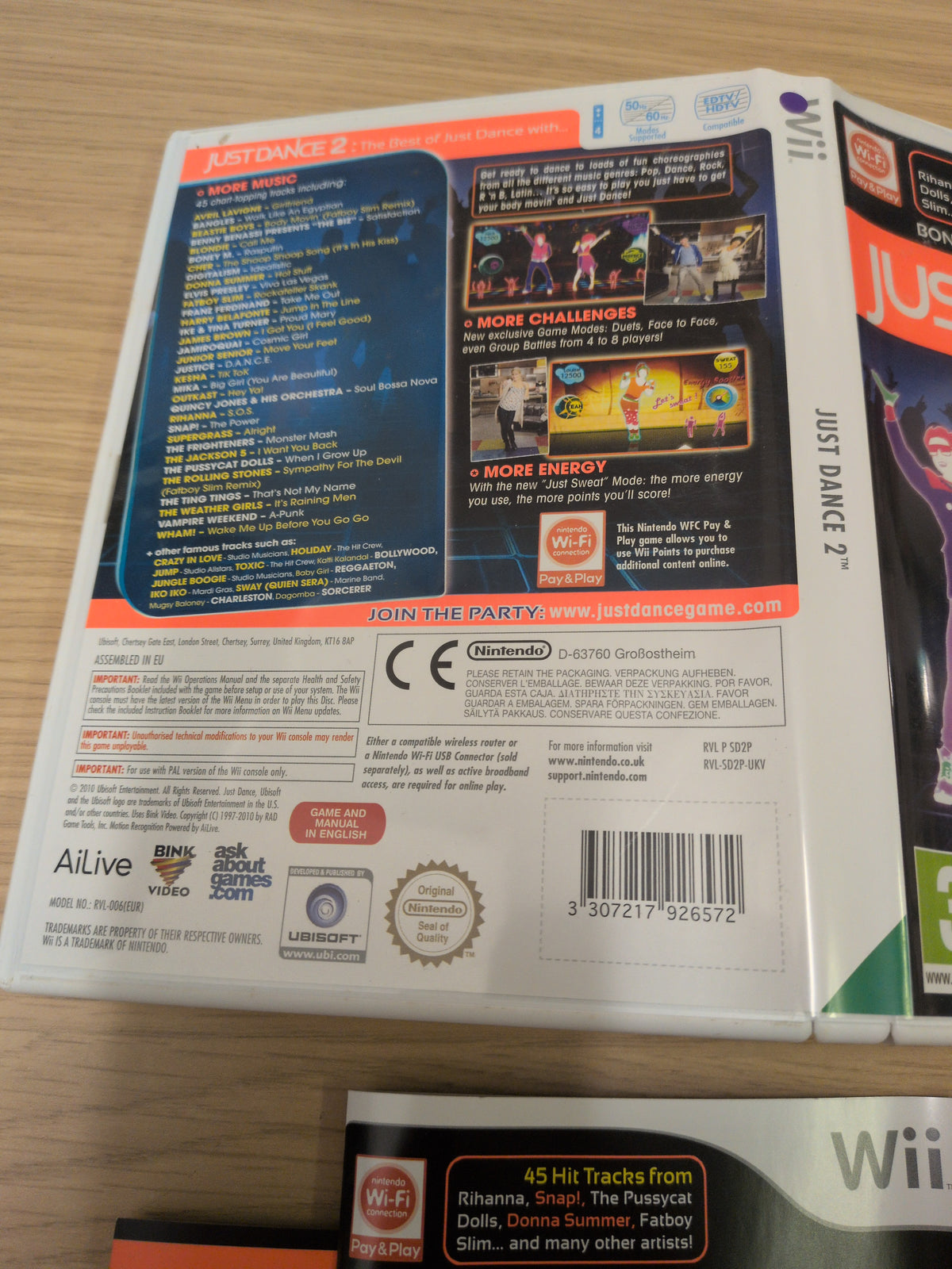 Just Dance 2 Nintendo Wii game
