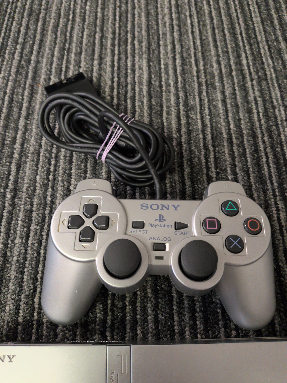 Sony PlayStation 2 PS2 Slim Satin Silver Console