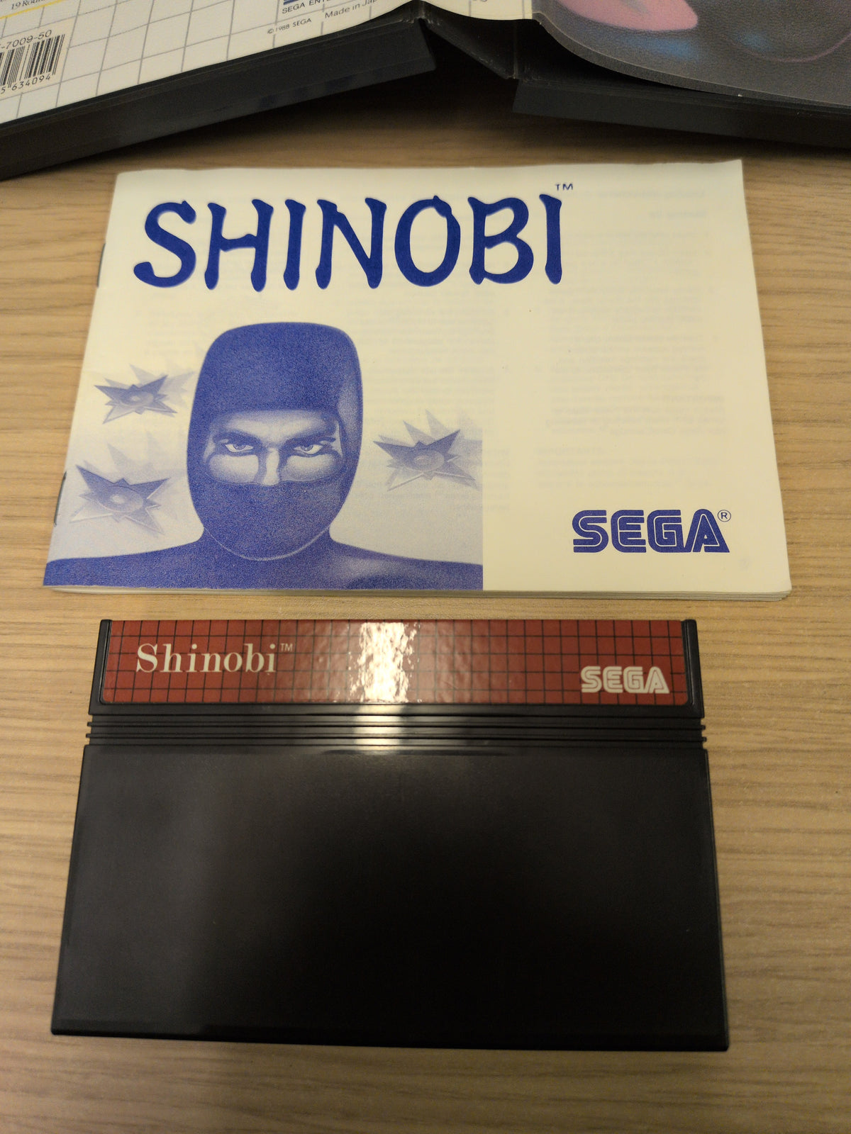 Shinobi Sega Master System game