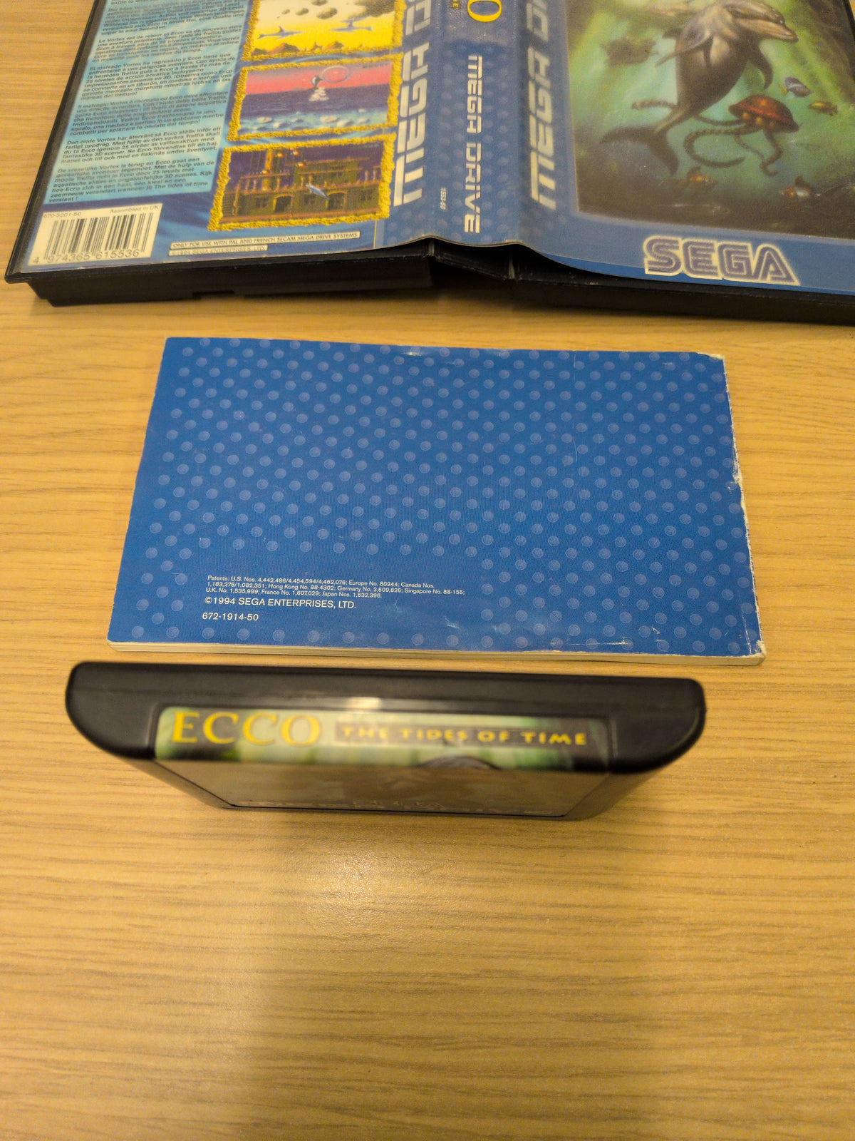 Ecco The Tides of Time Sega Mega Drive game