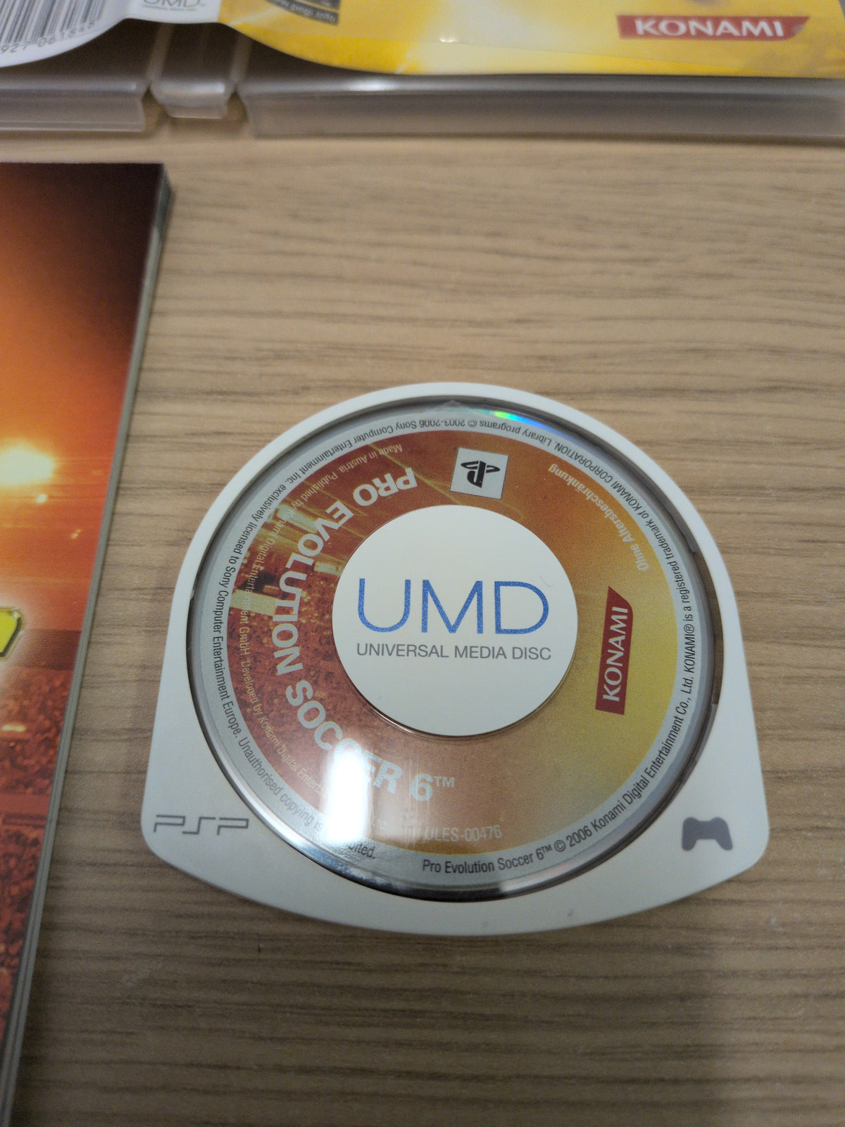 Pro Evolution Soccer 6 Sony PSP game