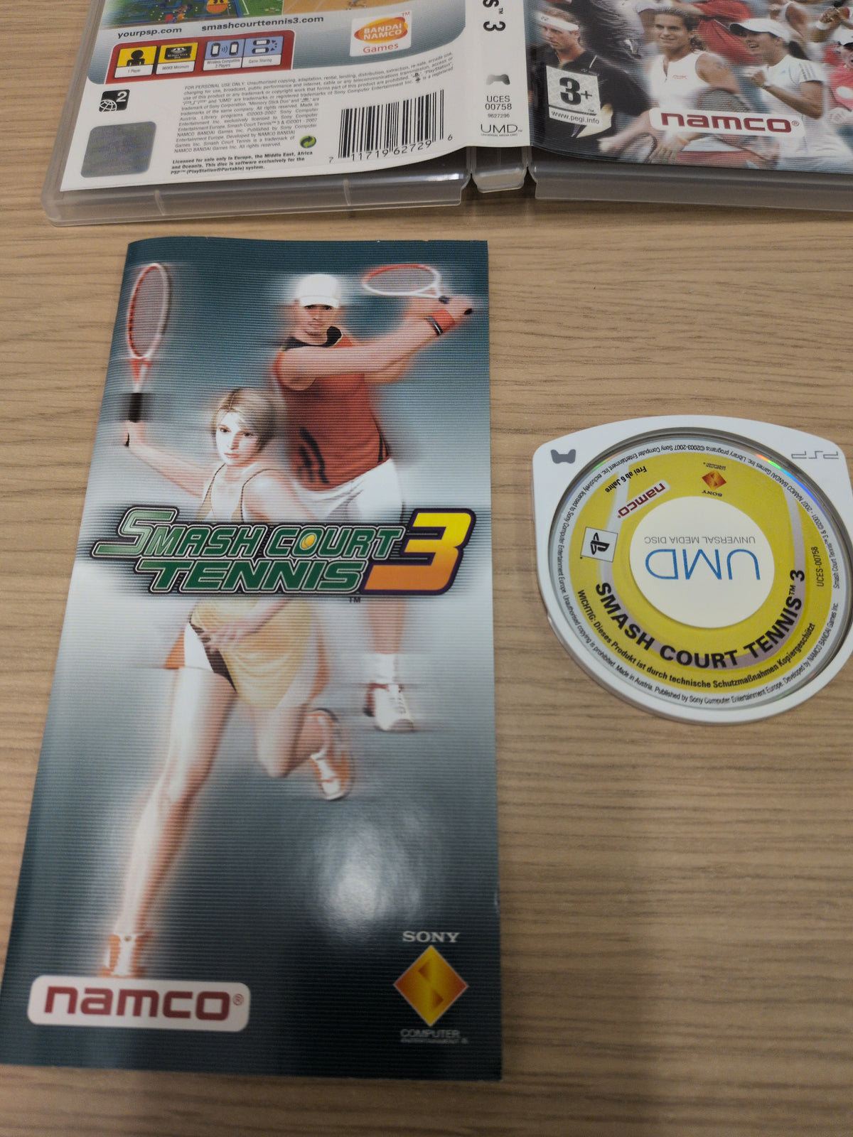 Smash Court Tennis 3 Sony PSP game