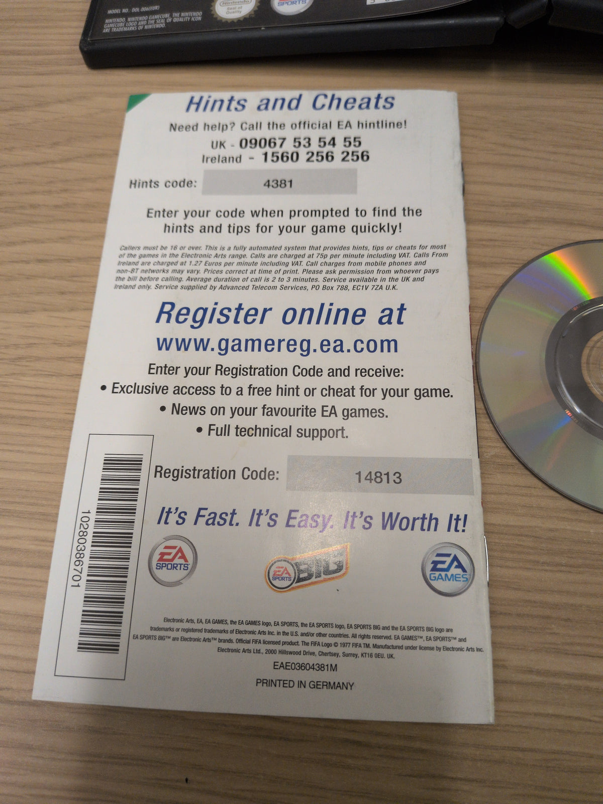 FIFA Football 2005 Nintendo GameCube game
