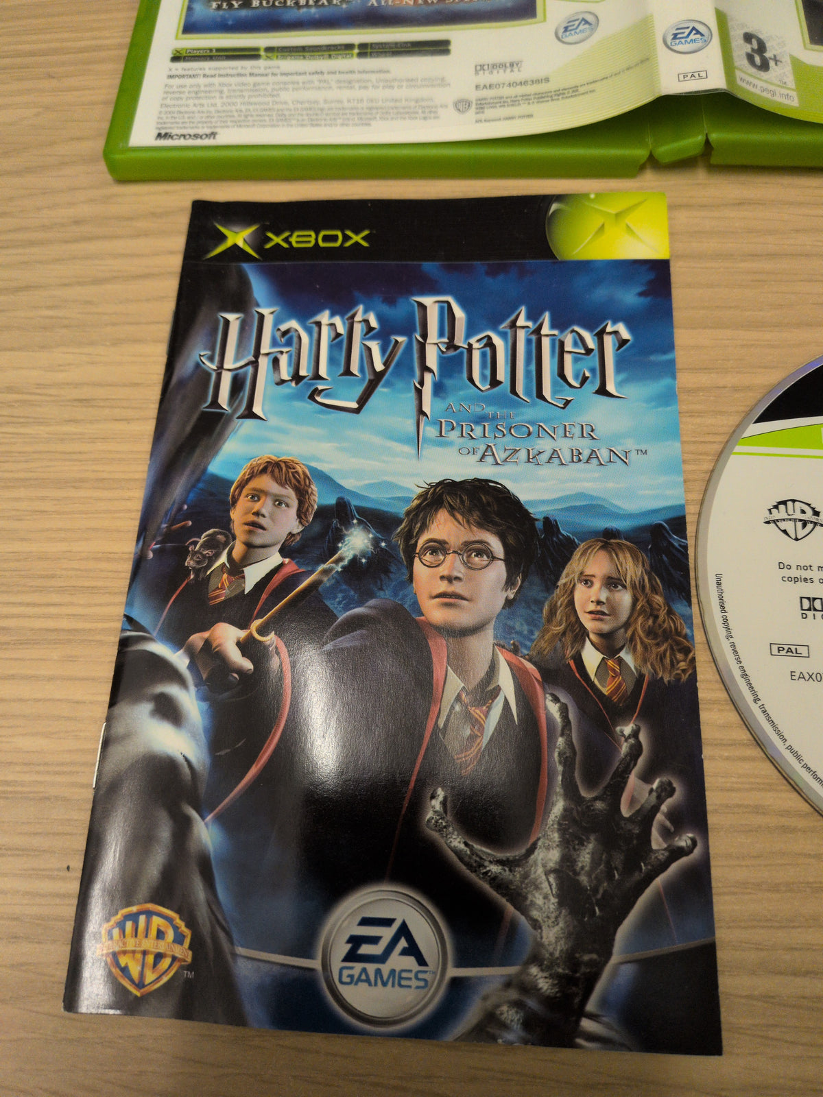 Harry Potter and the Prisoner of Azkaban original Xbox Classics game