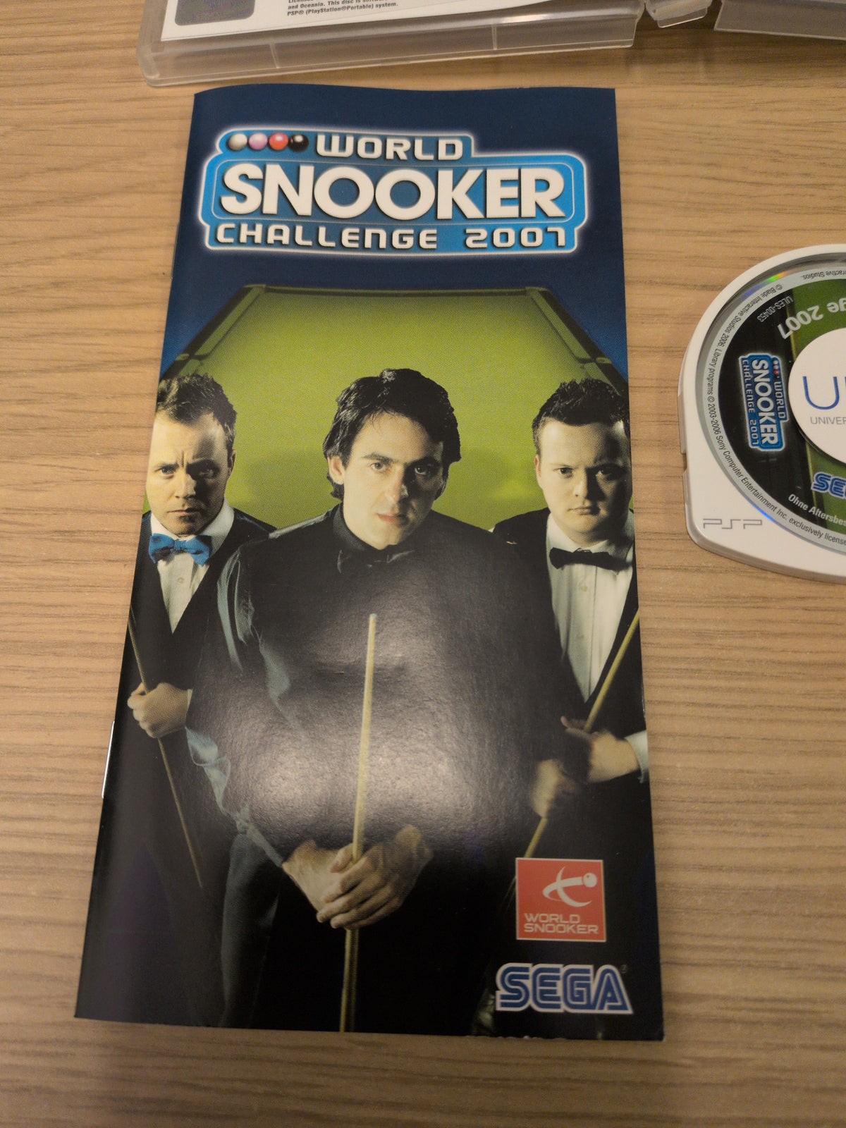 World Snooker Challenge 2007 Sony PSP game