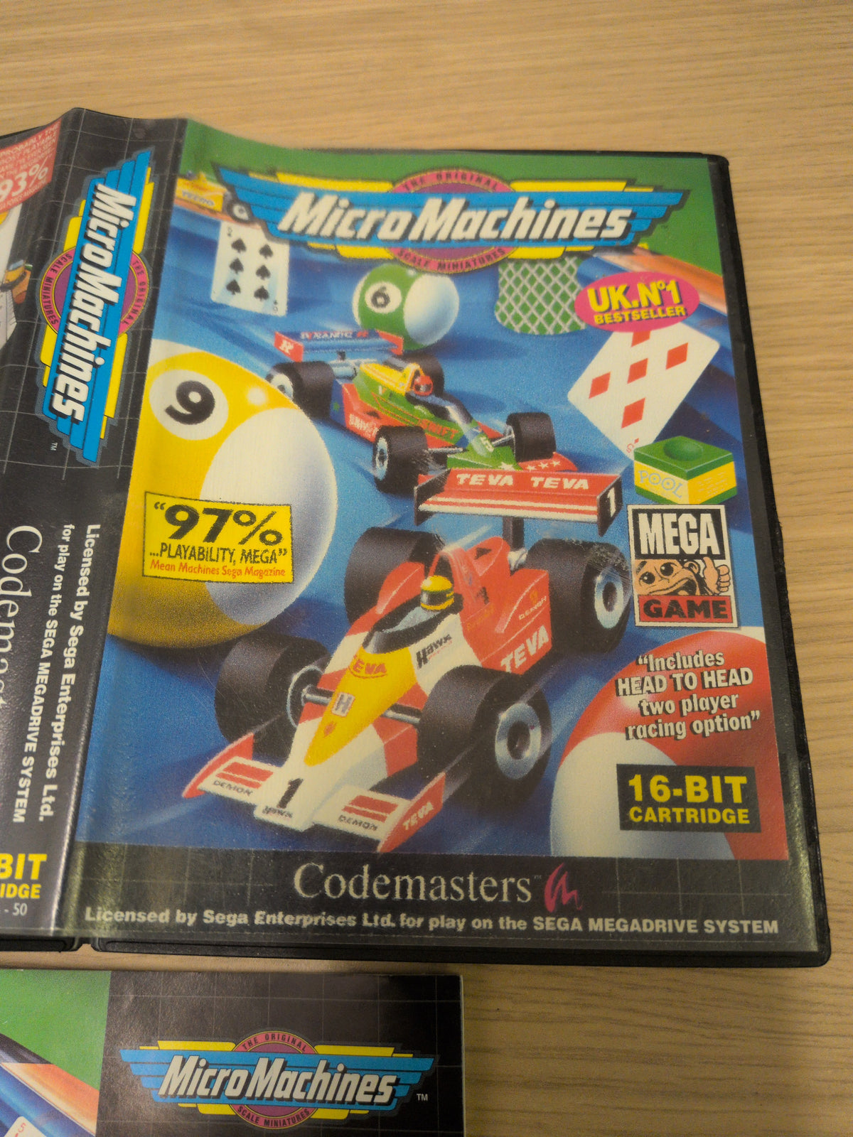 Micro Machines Sega Mega Drive game