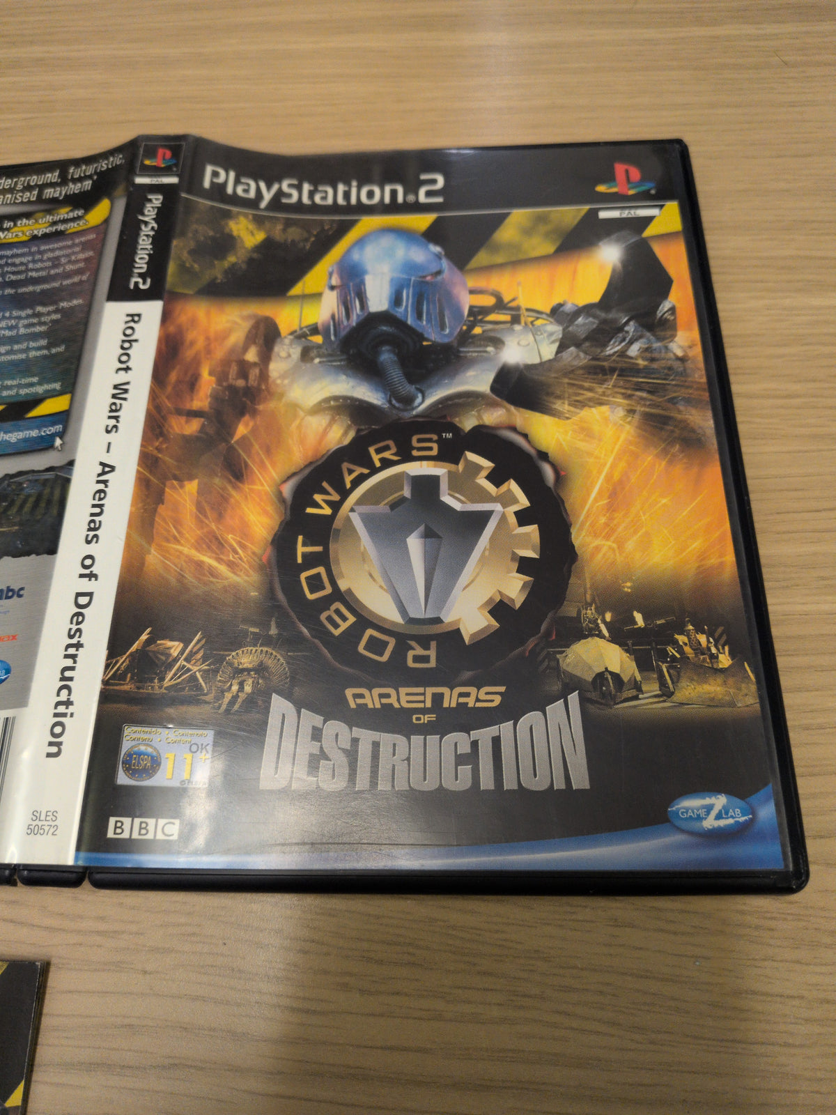 Robot Wars: Arenas of Destruction Sony PS2 game
