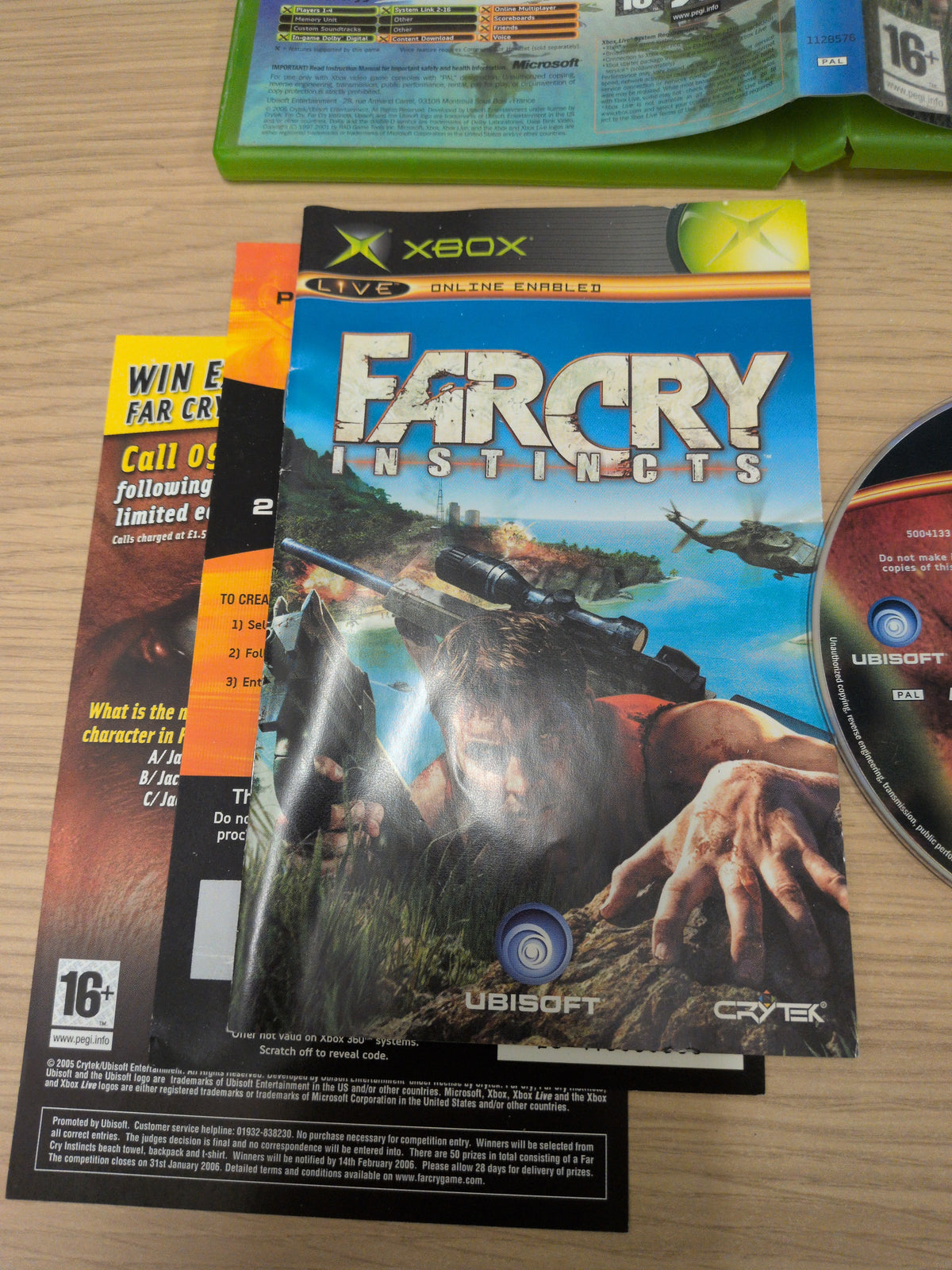 Far Cry Instincts original Xbox game