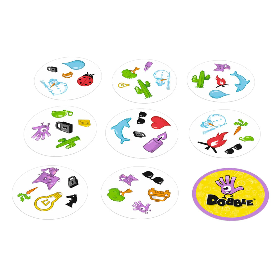 Dobble Giant Game | Big Card Game for Family Game Night & Parties