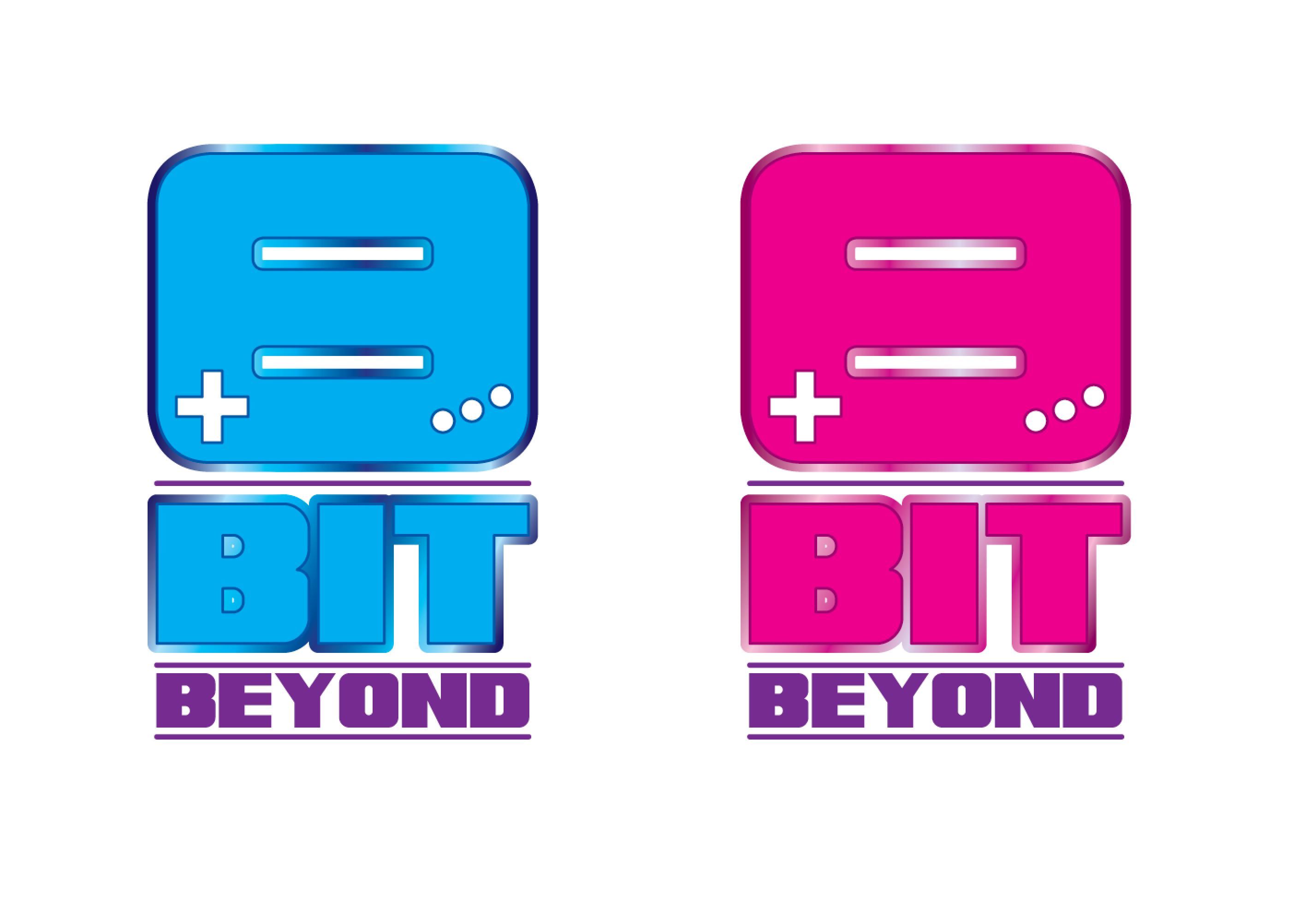 8 bit beyond Logo