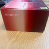 Boxed metallic red Nintendo 3ds console