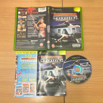 Backyard Wrestling: Don't Try This at Home original Xbox game